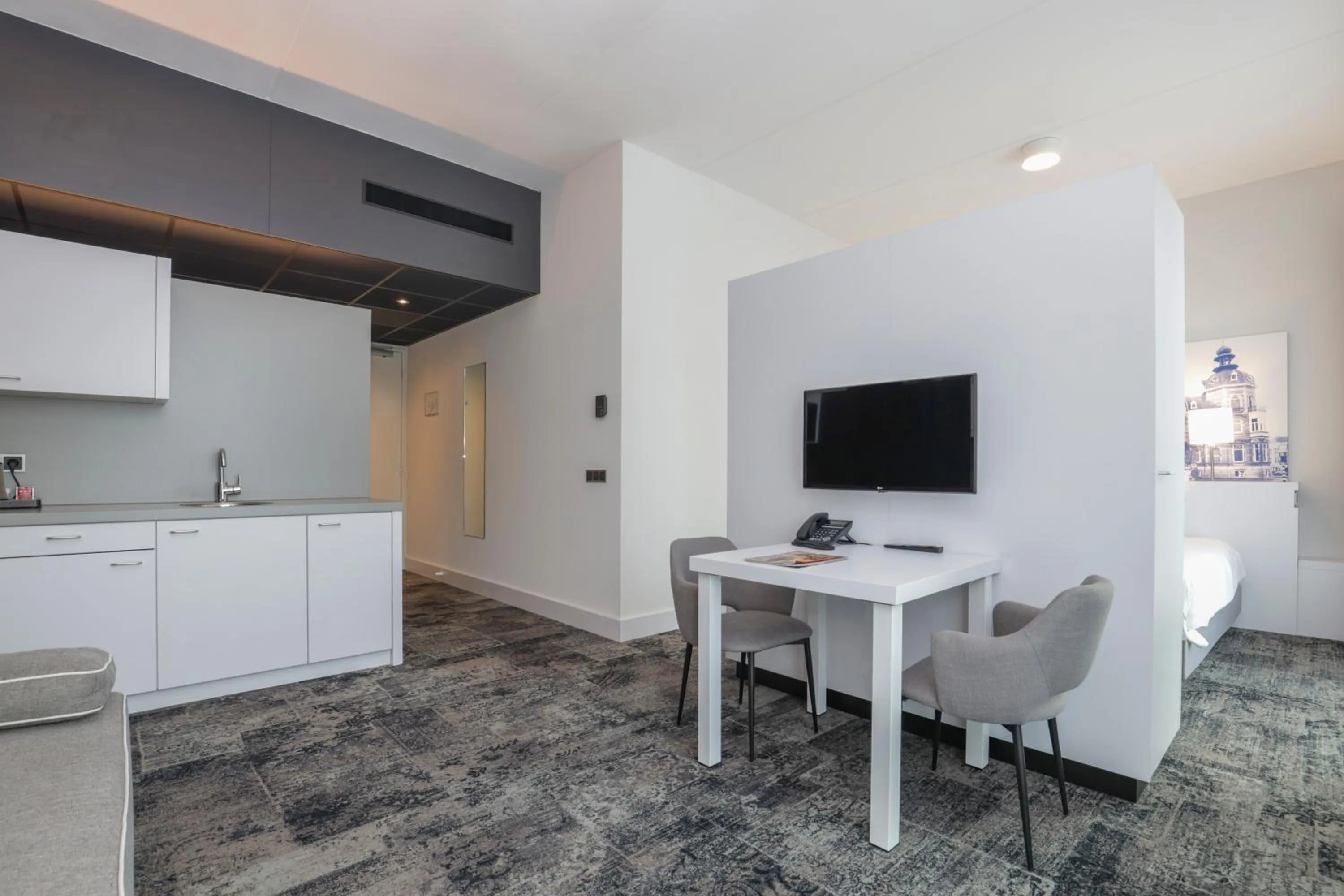 Kitchen or kitchenette in Fletcher Hotel-Restaurant Oss