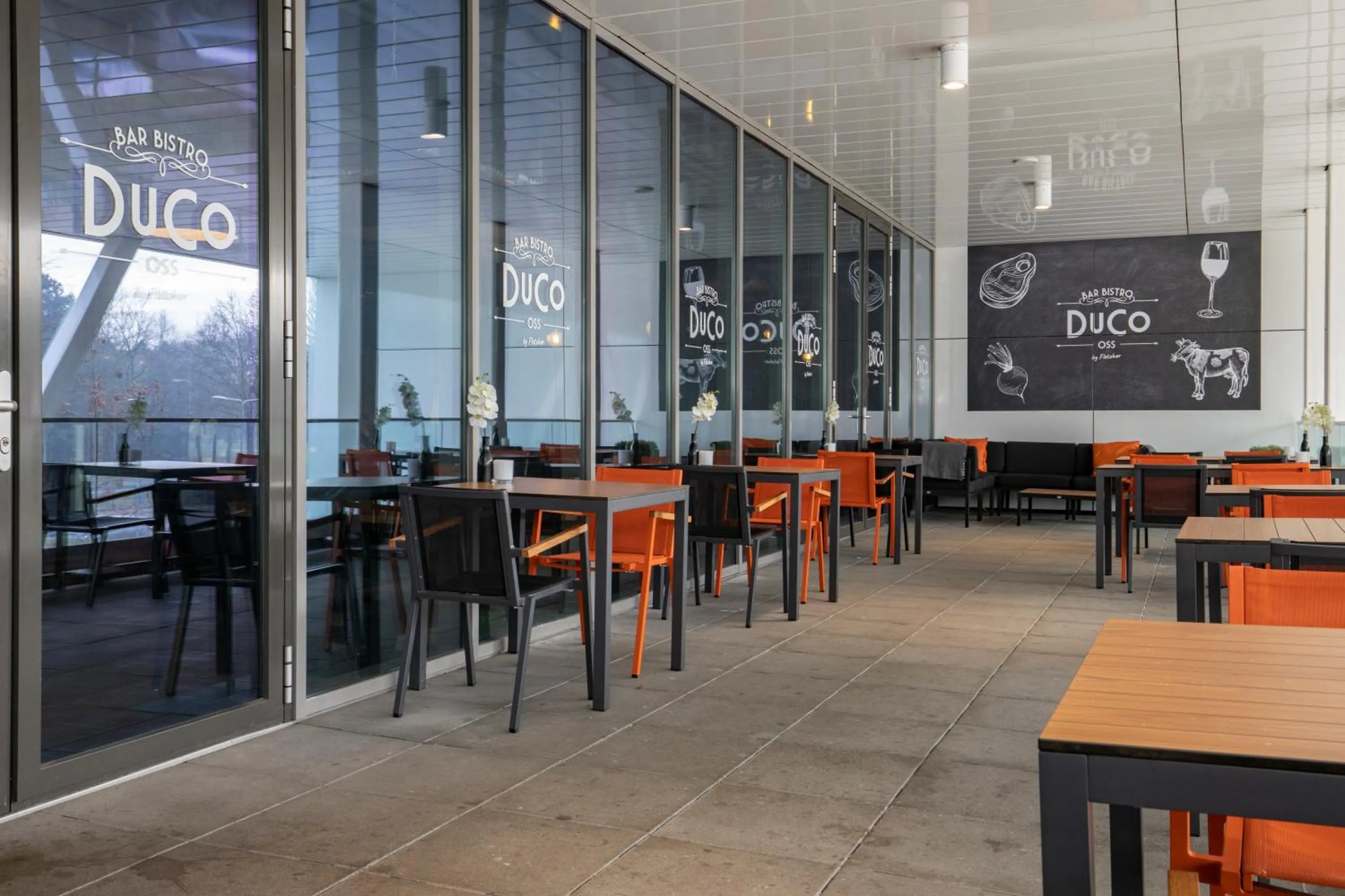 Balcony/Terrace in Fletcher Hotel-Restaurant Oss