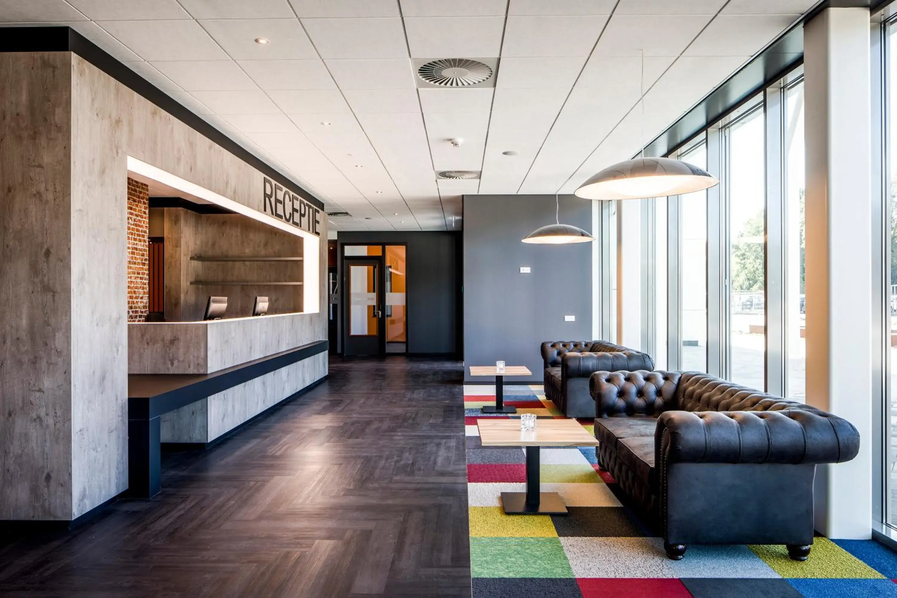 Lobby or reception in Fletcher Hotel-Restaurant Oss Lobby or reception in Fletcher Hotel-Restaurant Oss