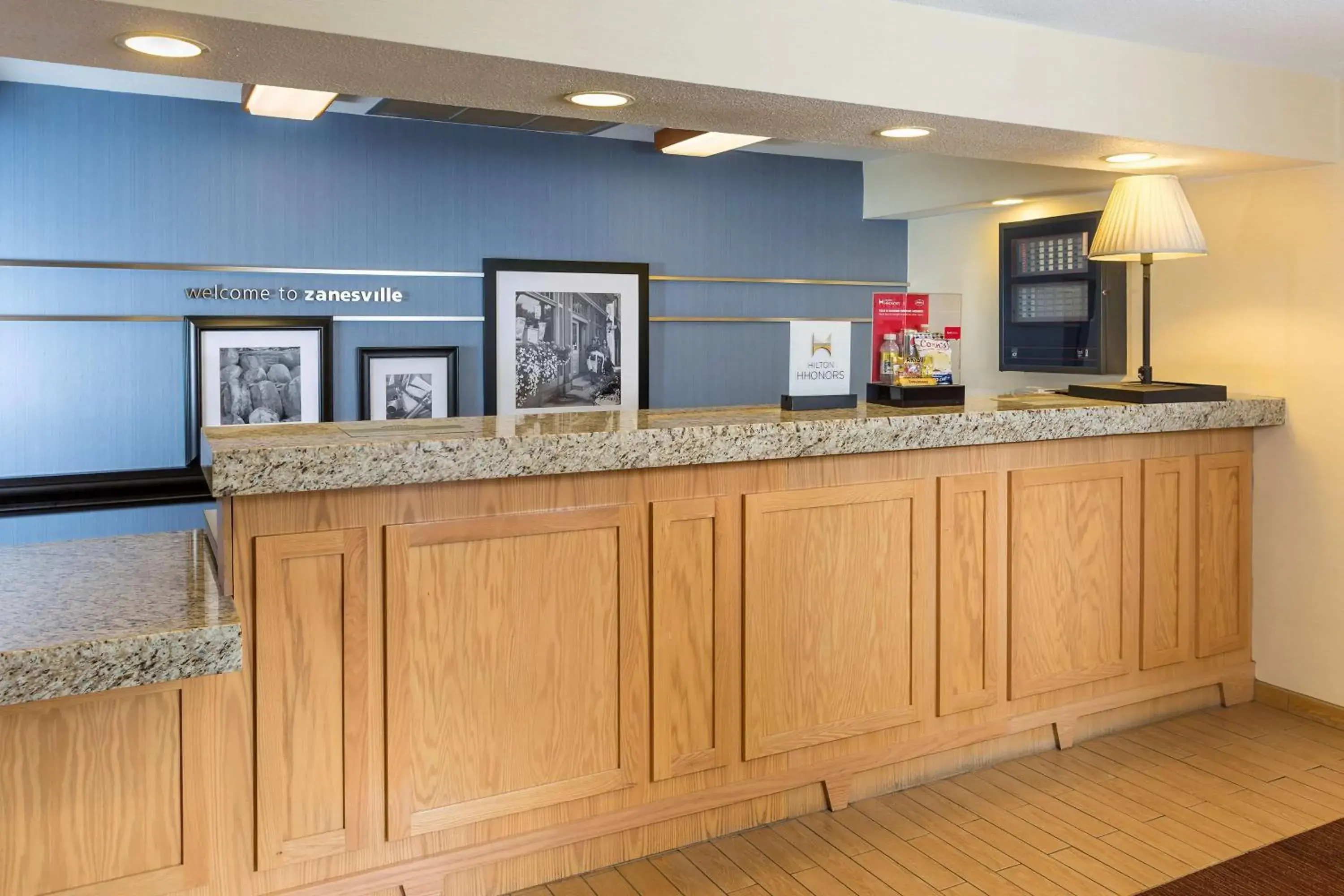 Lobby or reception in Hampton Inn Zanesville Lobby or reception in Hampton Inn Zanesville