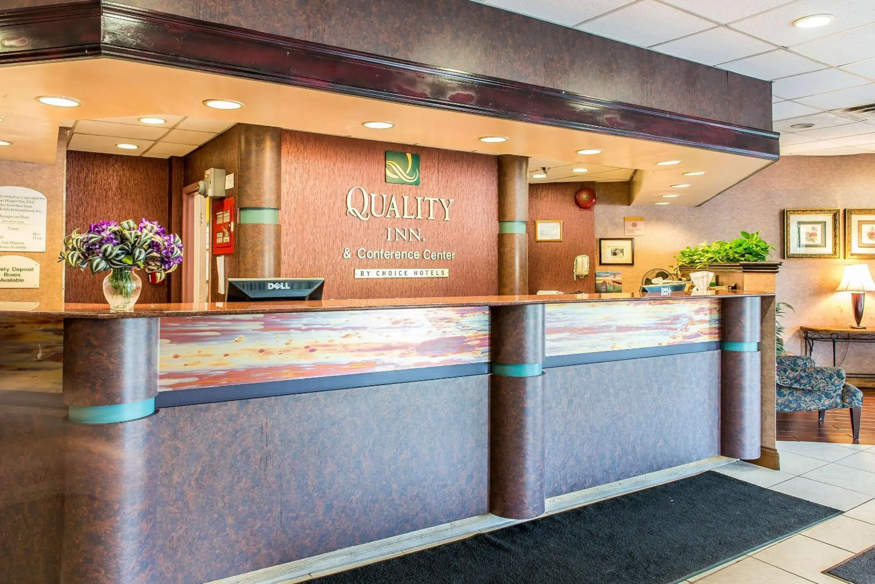 Lobby or reception in Quality Inn and Conference Center Lobby or reception in Quality Inn and Conference Center