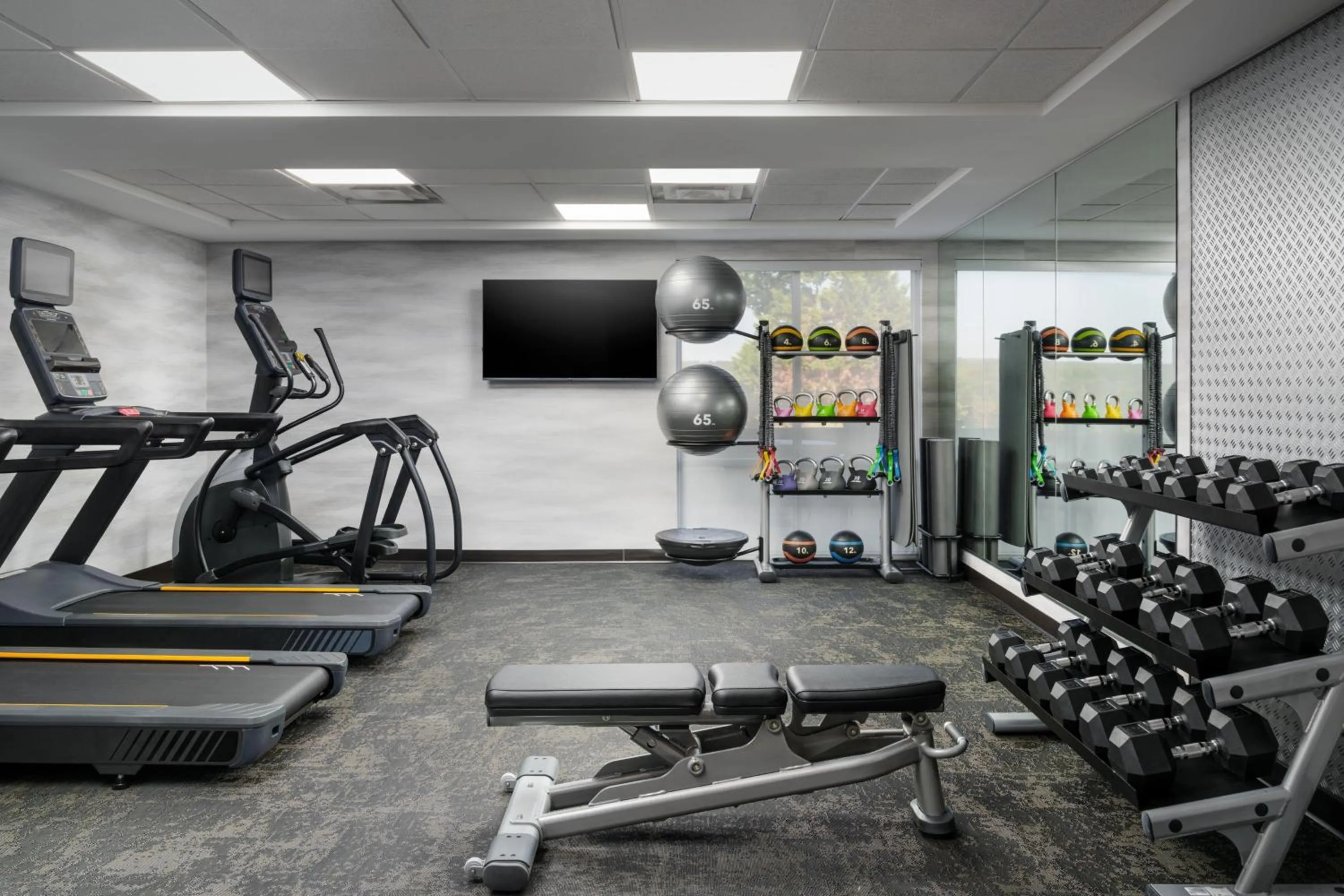 Fitness centre/facilities in Fairfield Inn and Suites by Marriott Birmingham / Bessemer