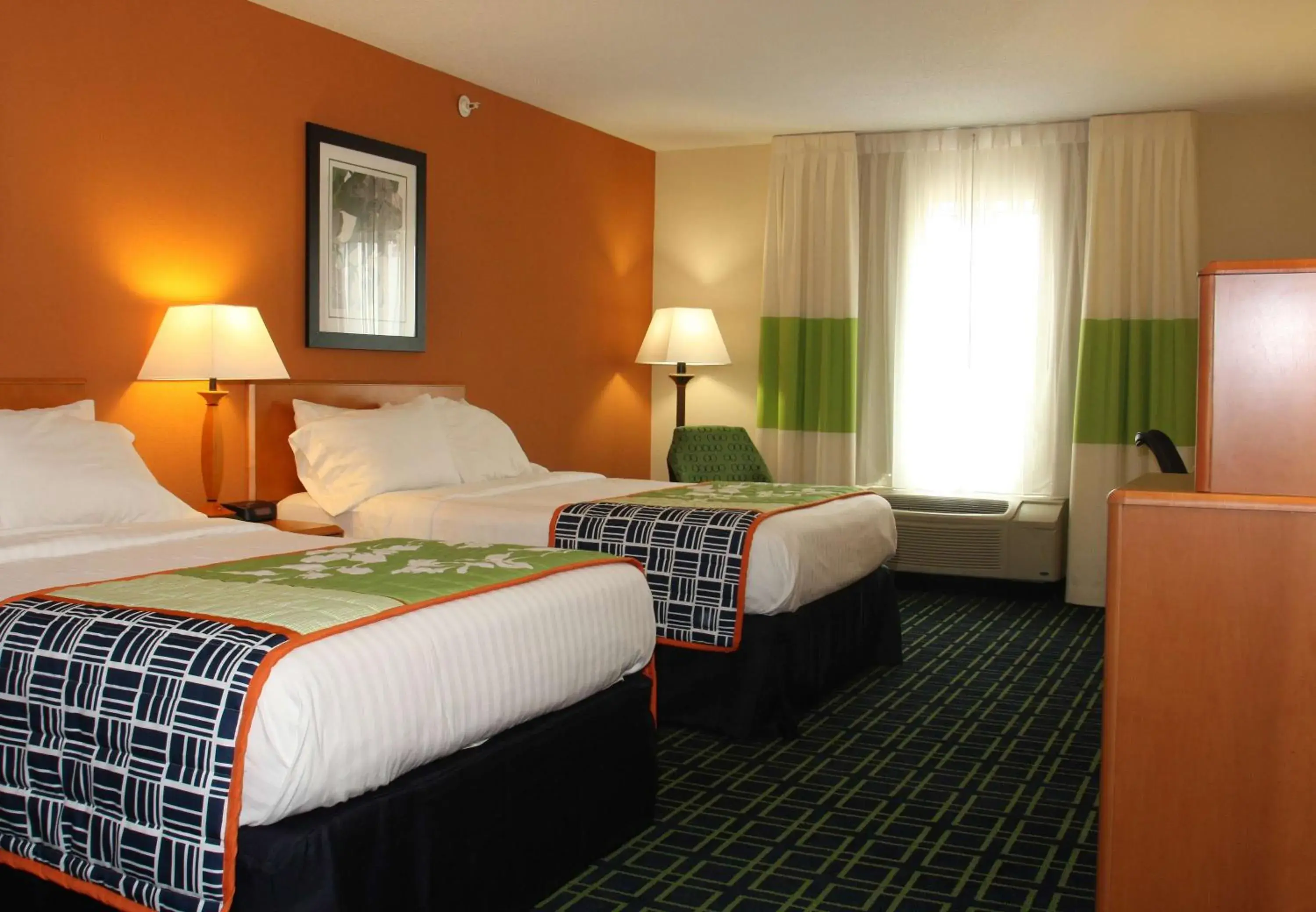 Double Room with Two Double Beds in Fairfield Inn and Suites by Marriott Marion Double Room with Two Double Beds in Fairfield Inn and Suites by Marriott Marion