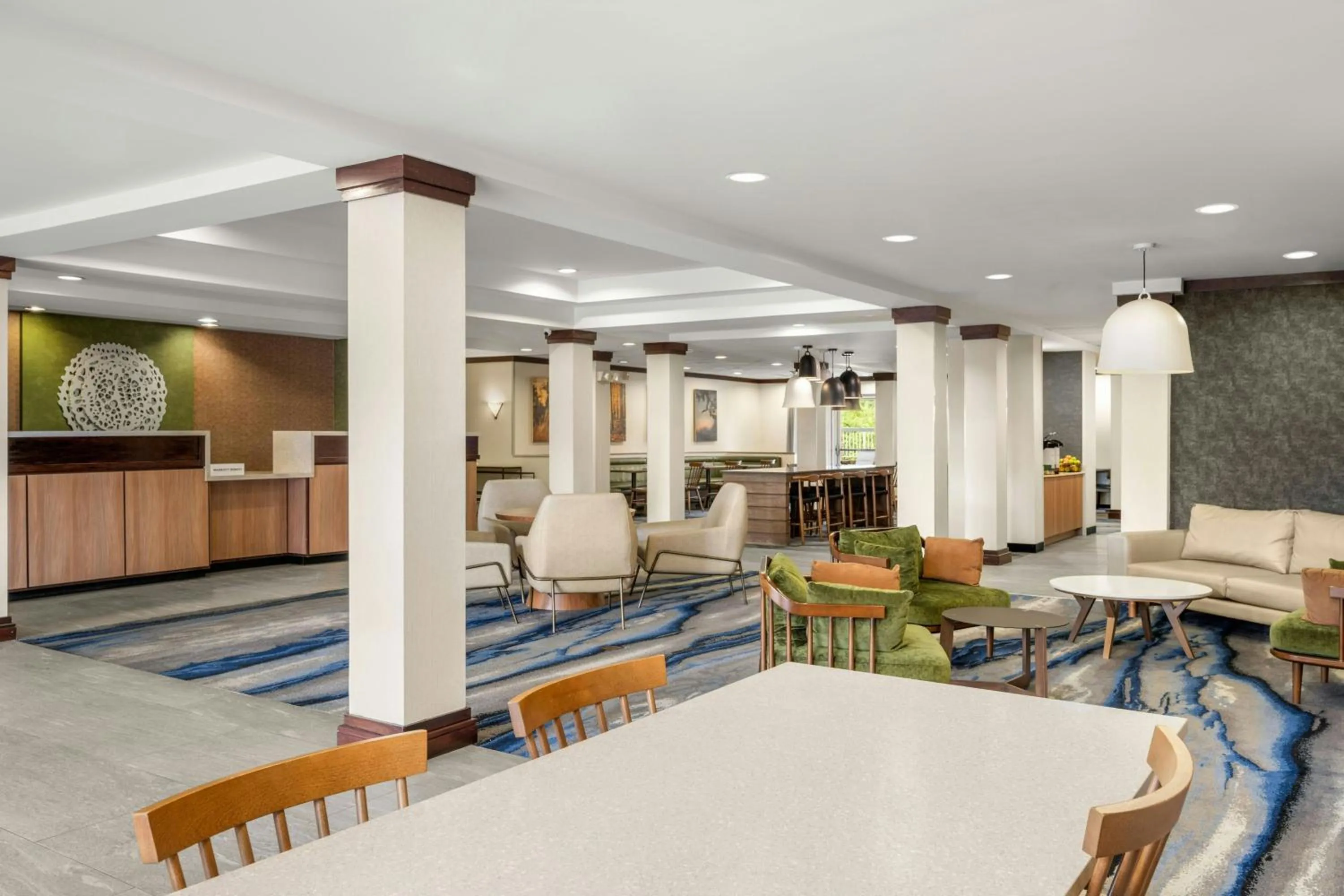 Lobby or reception in Fairfield Inn and Suites by Marriott Marion