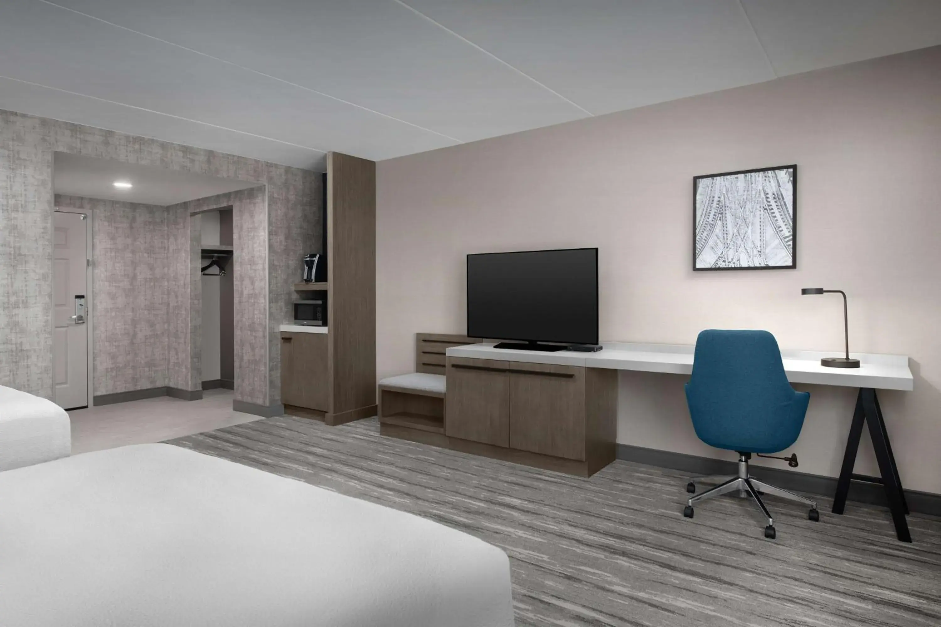 Bedroom, Bed in Hilton Garden Inn West Lafayette Wabash Landing Bedroom, Bed in Hilton Garden Inn West Lafayette Wabash Landing