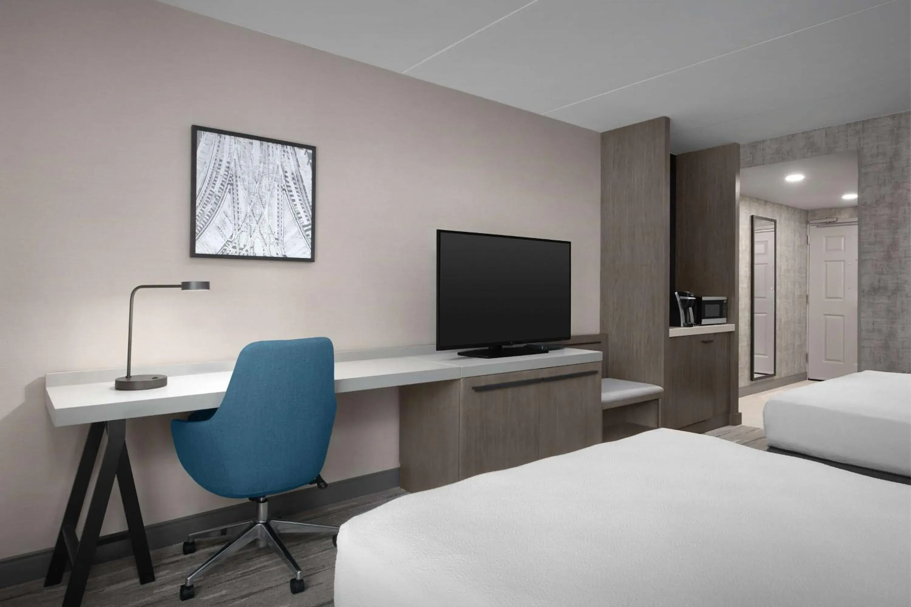 Bedroom, Bed in Hilton Garden Inn West Lafayette Wabash Landing Bedroom, Bed in Hilton Garden Inn West Lafayette Wabash Landing