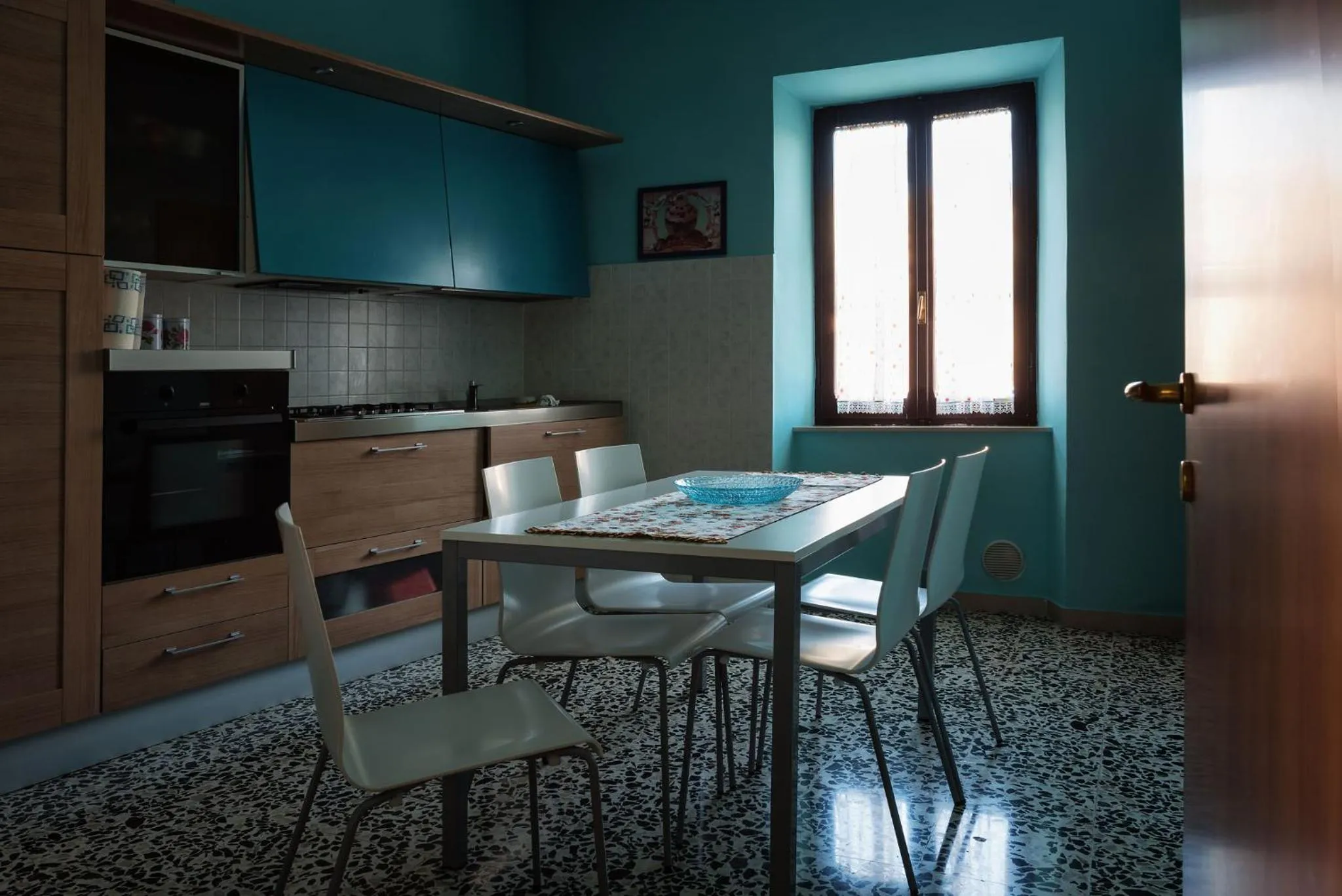 Kitchen or kitchenette in Bellarmino Boutique Apartments, Montepulciano