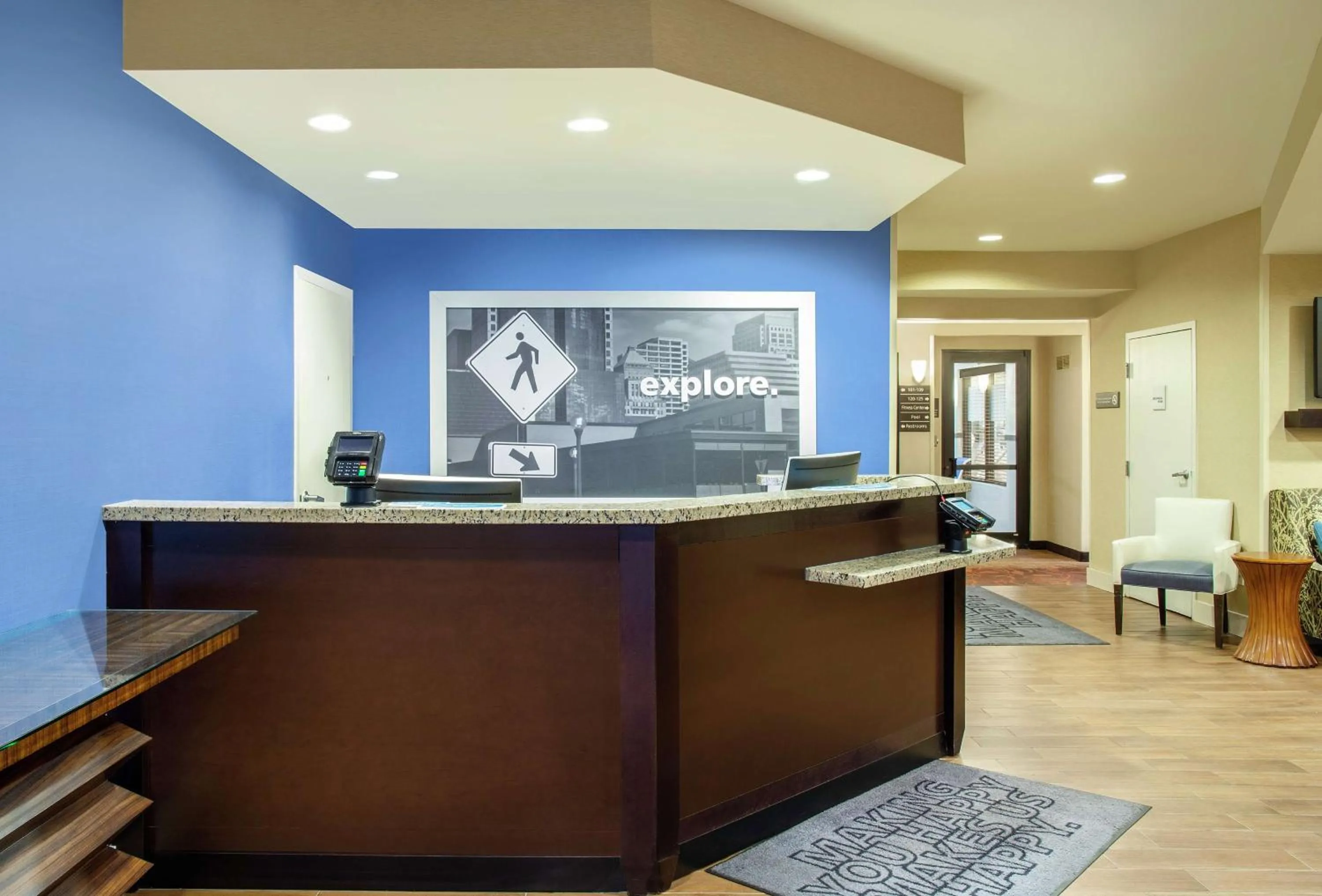 Lobby or reception in Hampton Inn Merrillville