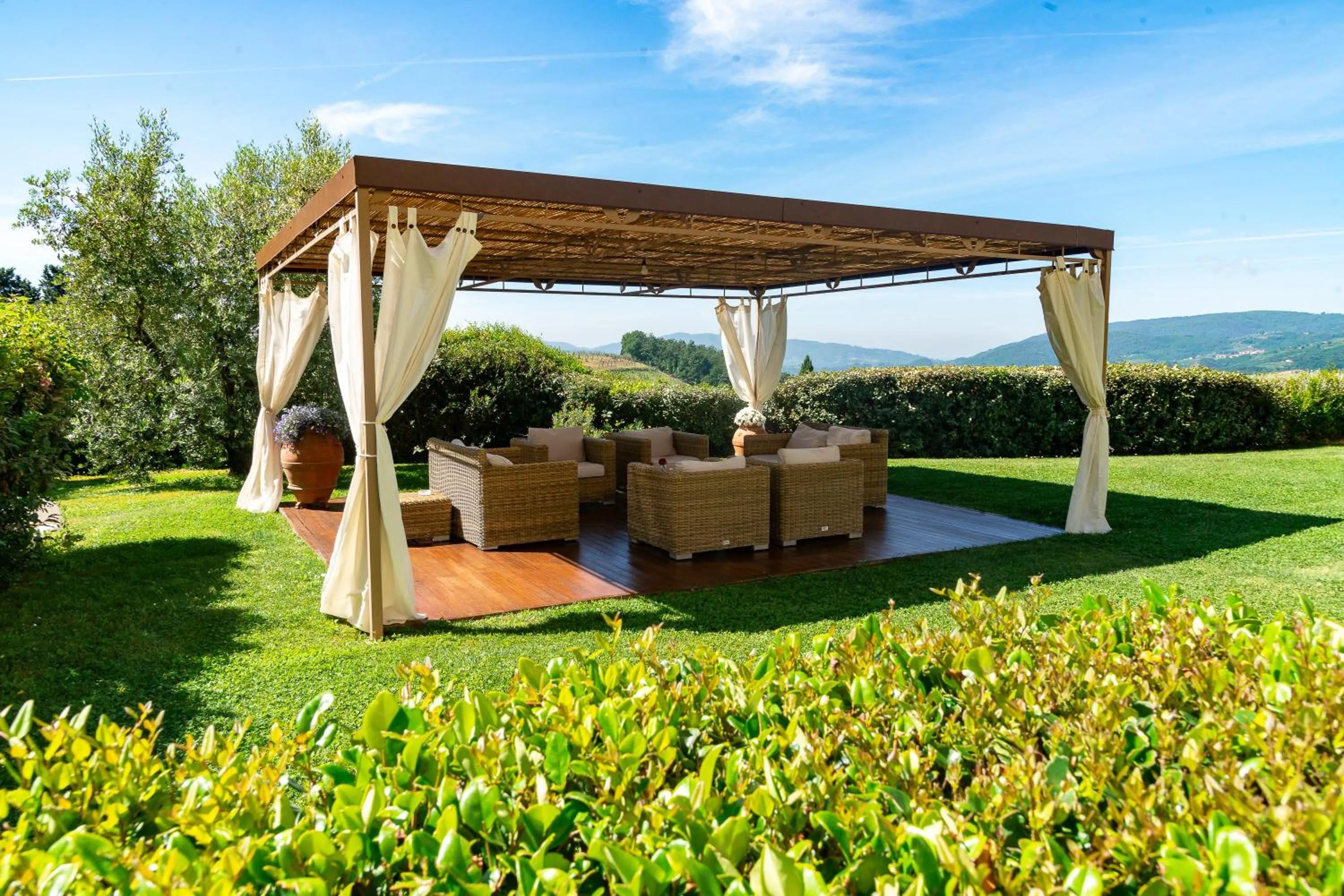 Garden in Villa Giorgia Albergo in Collina