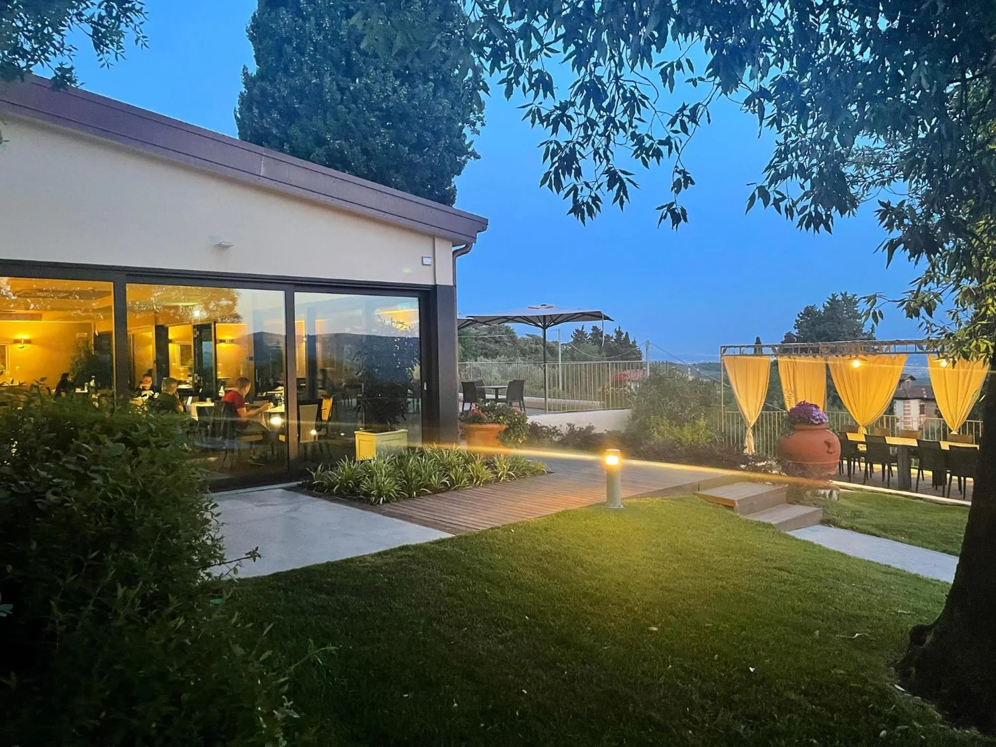 Restaurant/places to eat in Villa Giorgia Albergo in Collina