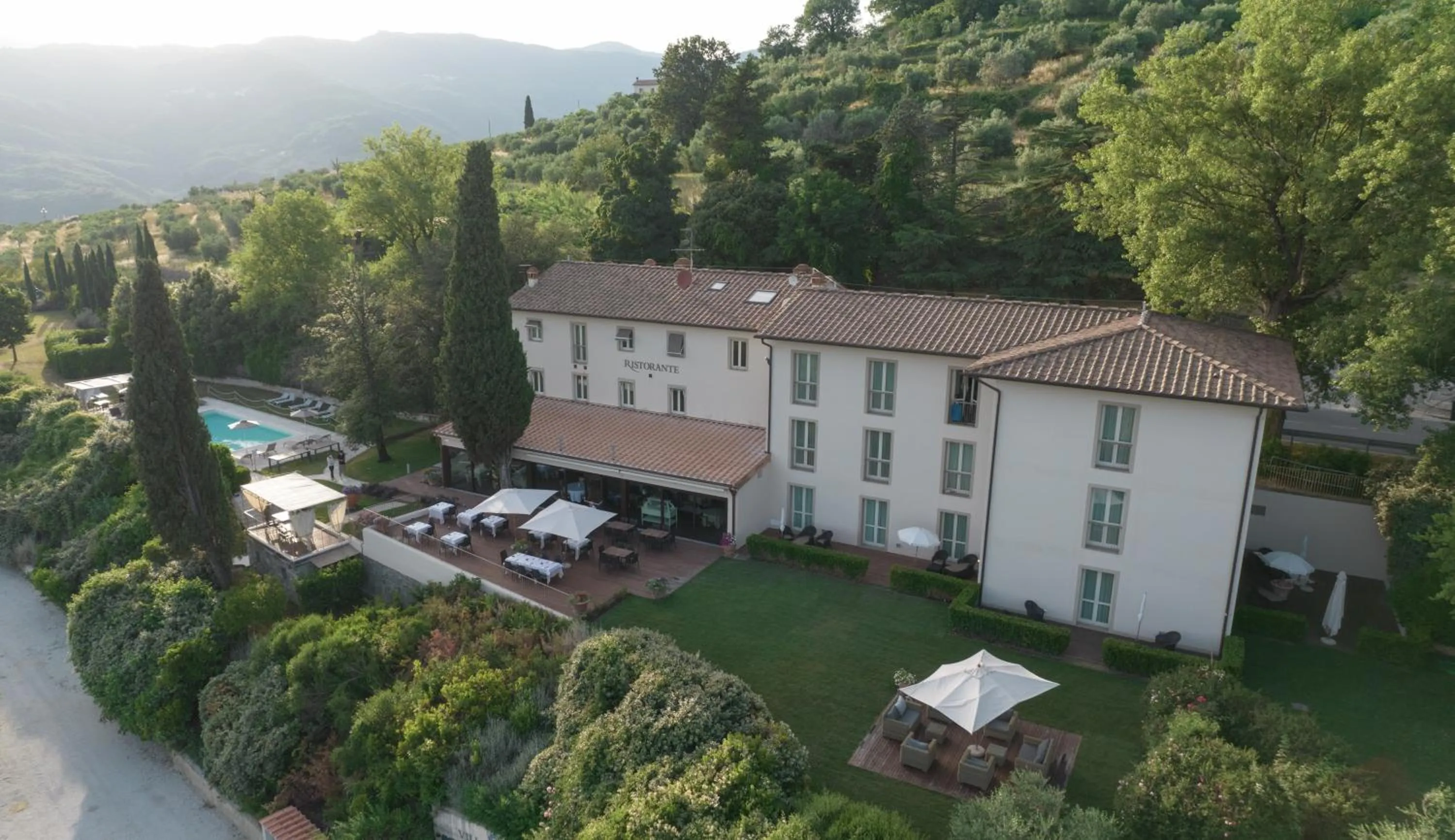 Bird's eye view in Villa Giorgia Albergo in Collina