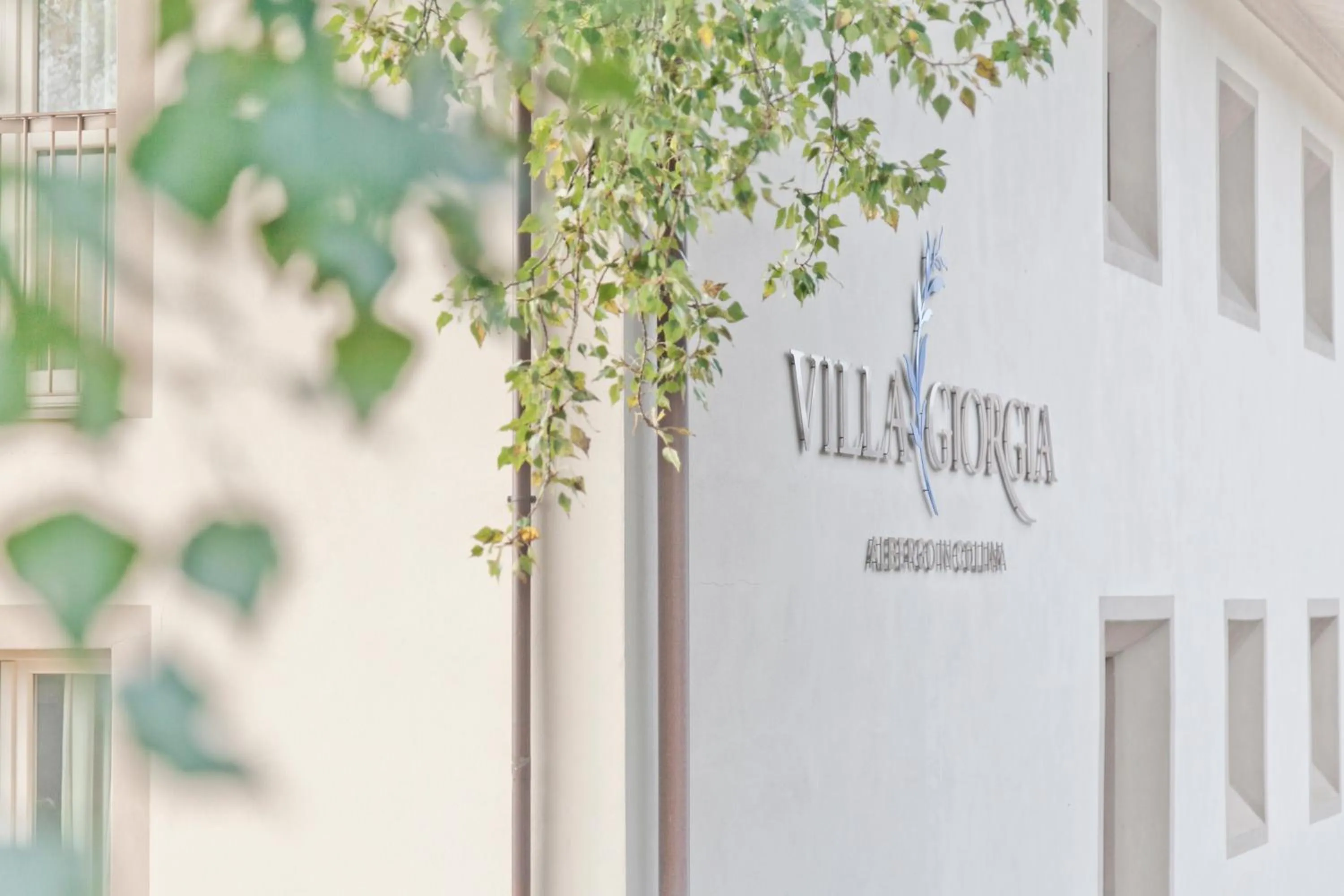 Facade/entrance in Villa Giorgia Albergo in Collina