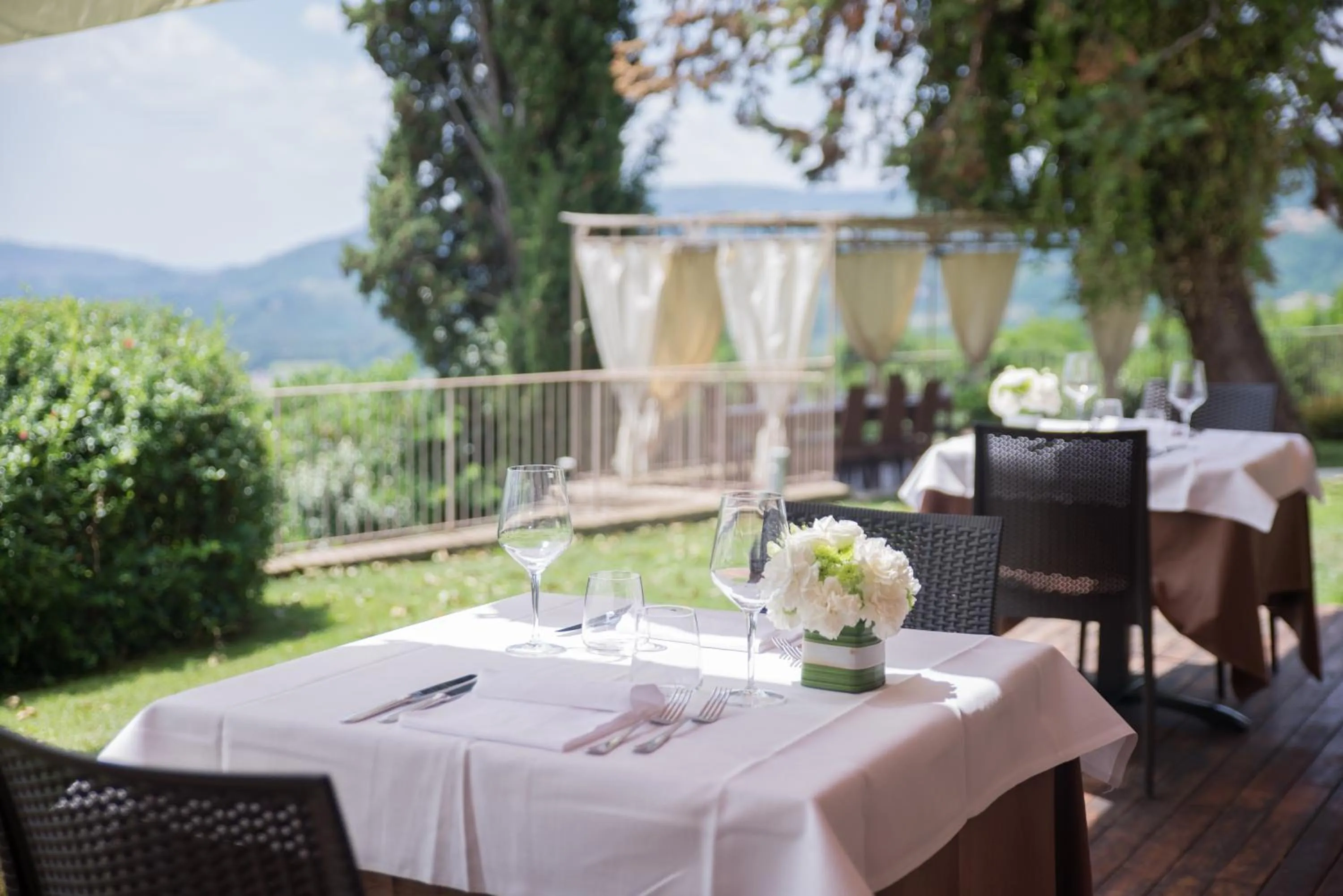 Restaurant/places to eat in Villa Giorgia Albergo in Collina