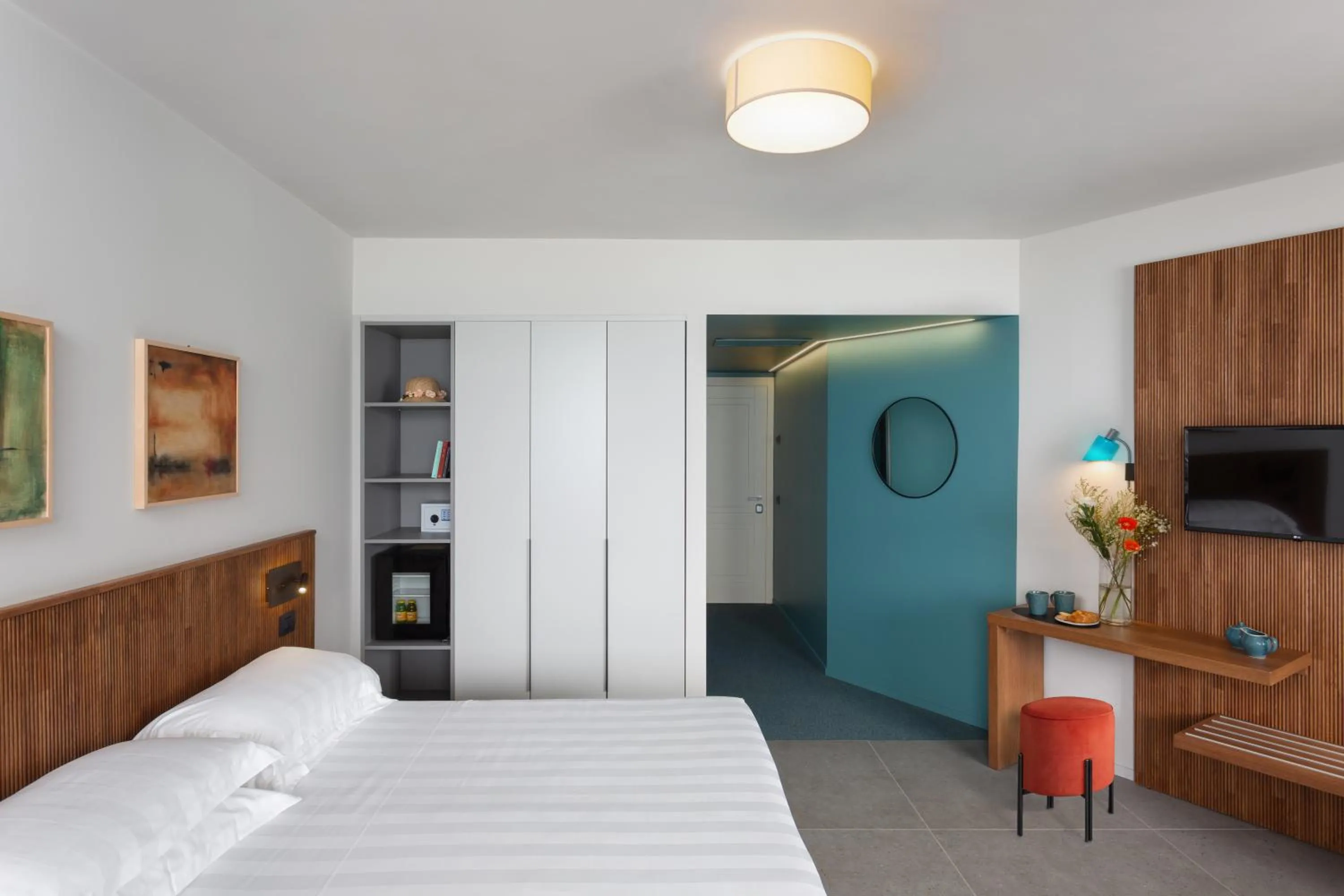 Bed in Hotel Arc En Ciel