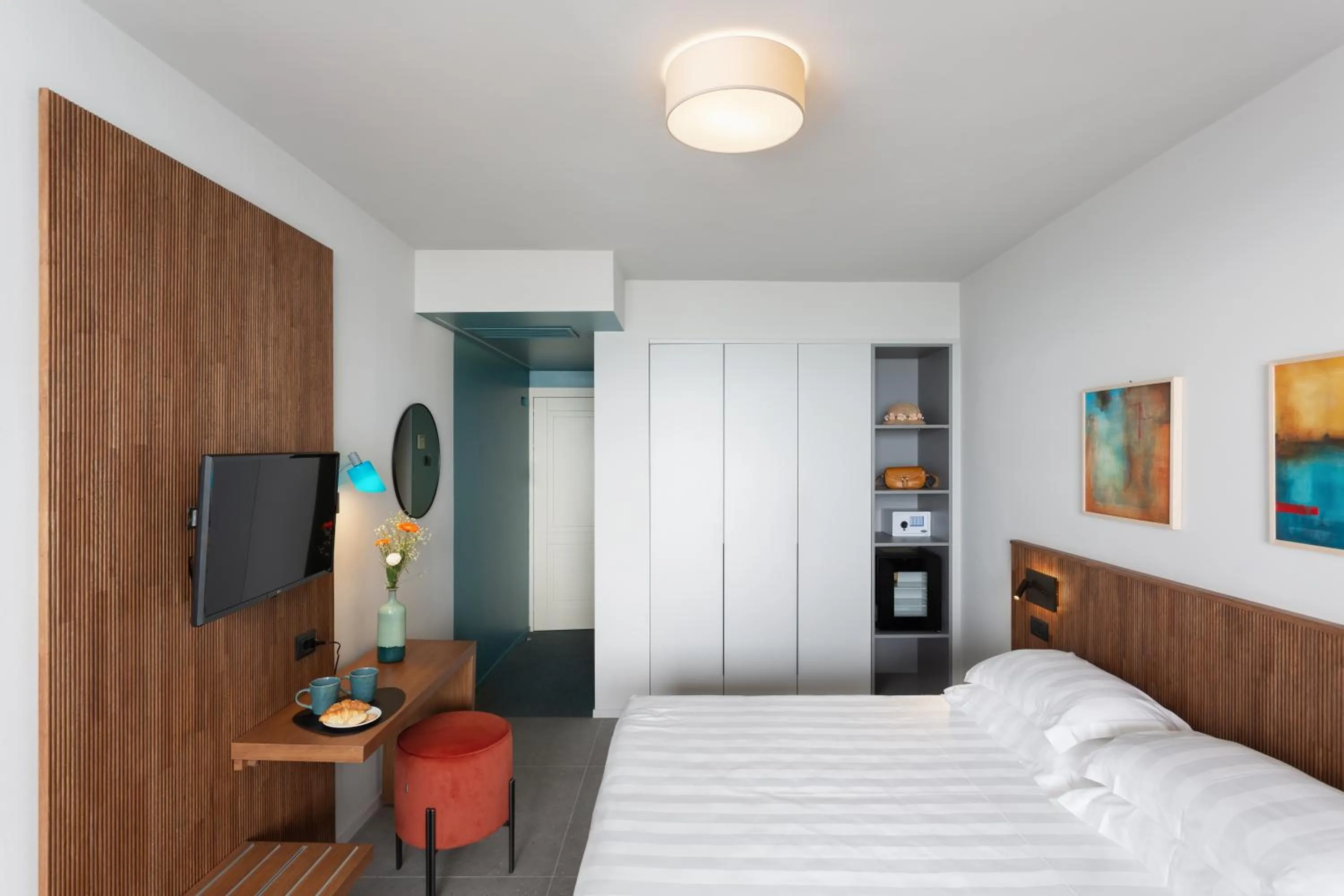 Bed in Hotel Arc En Ciel