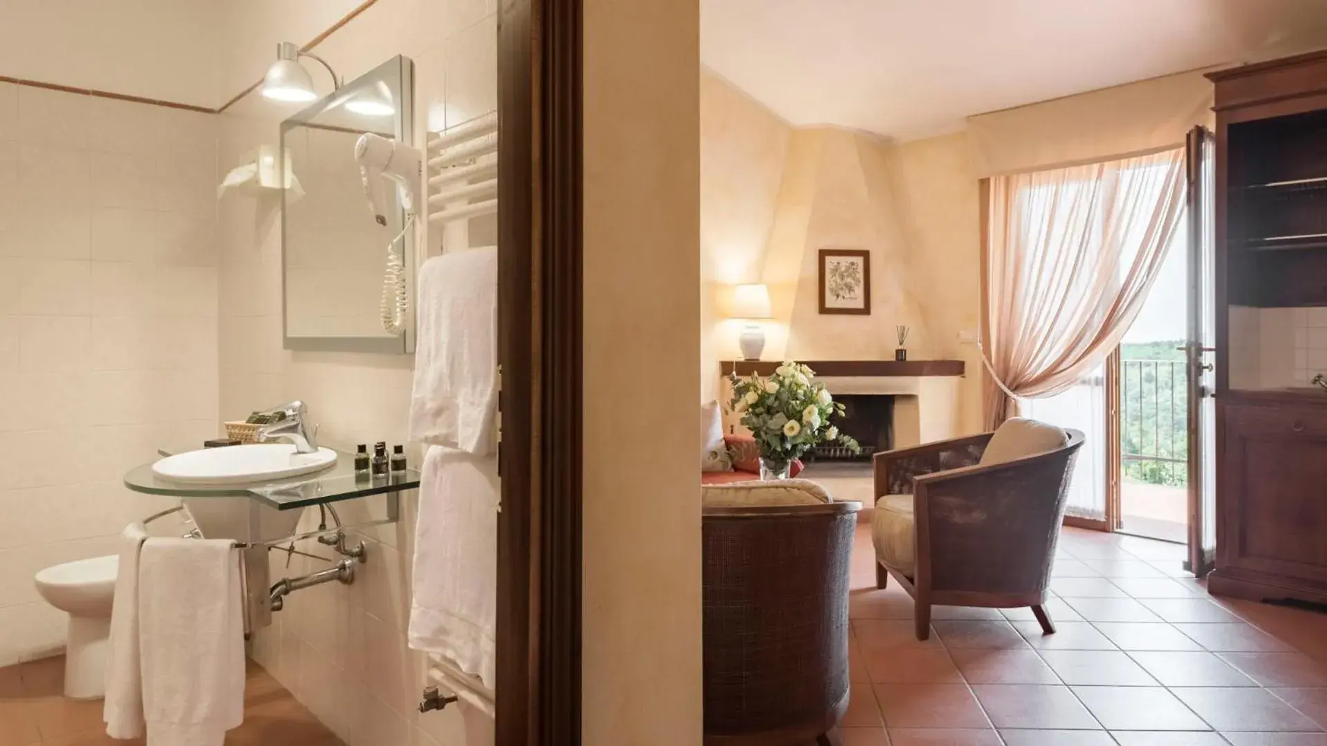 Suite with Balcony in Antico Casale Di Scansano Resort Suite with Balcony in Antico Casale Di Scansano Resort