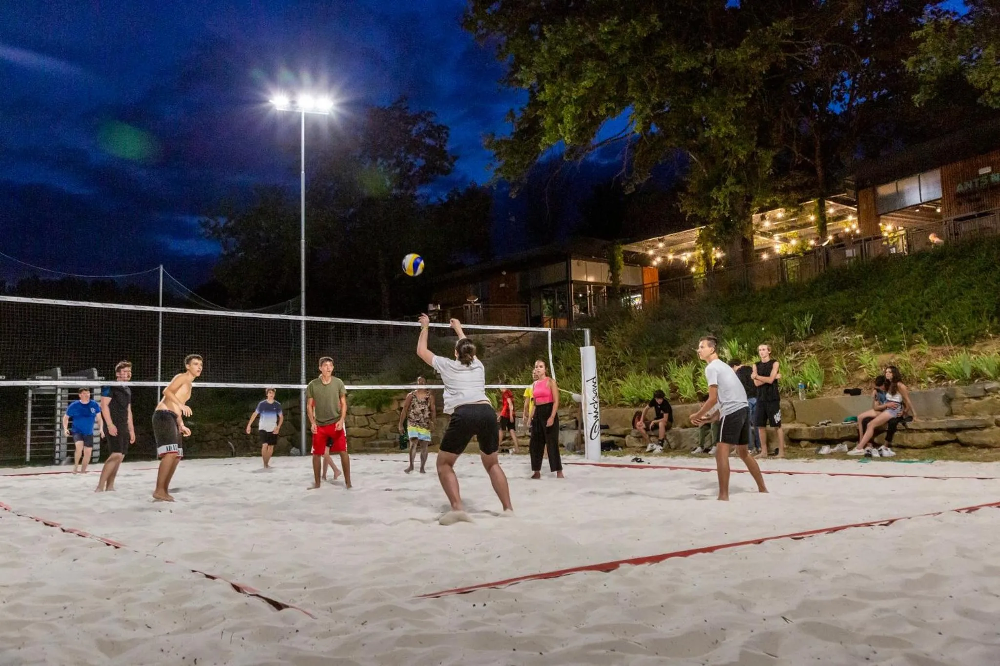 Sports in hu Norcenni Girasole village