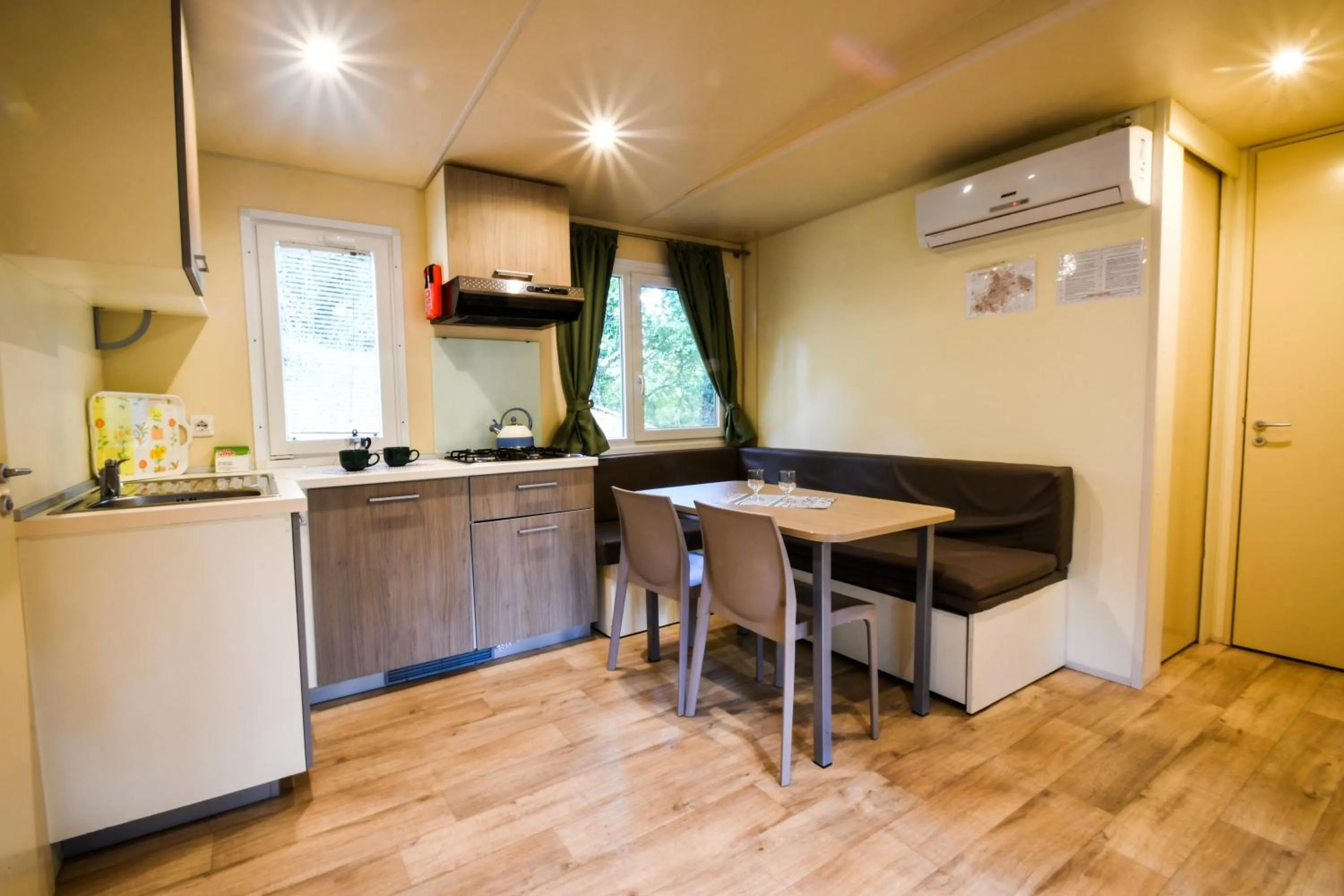 Dining area in hu Norcenni Girasole village