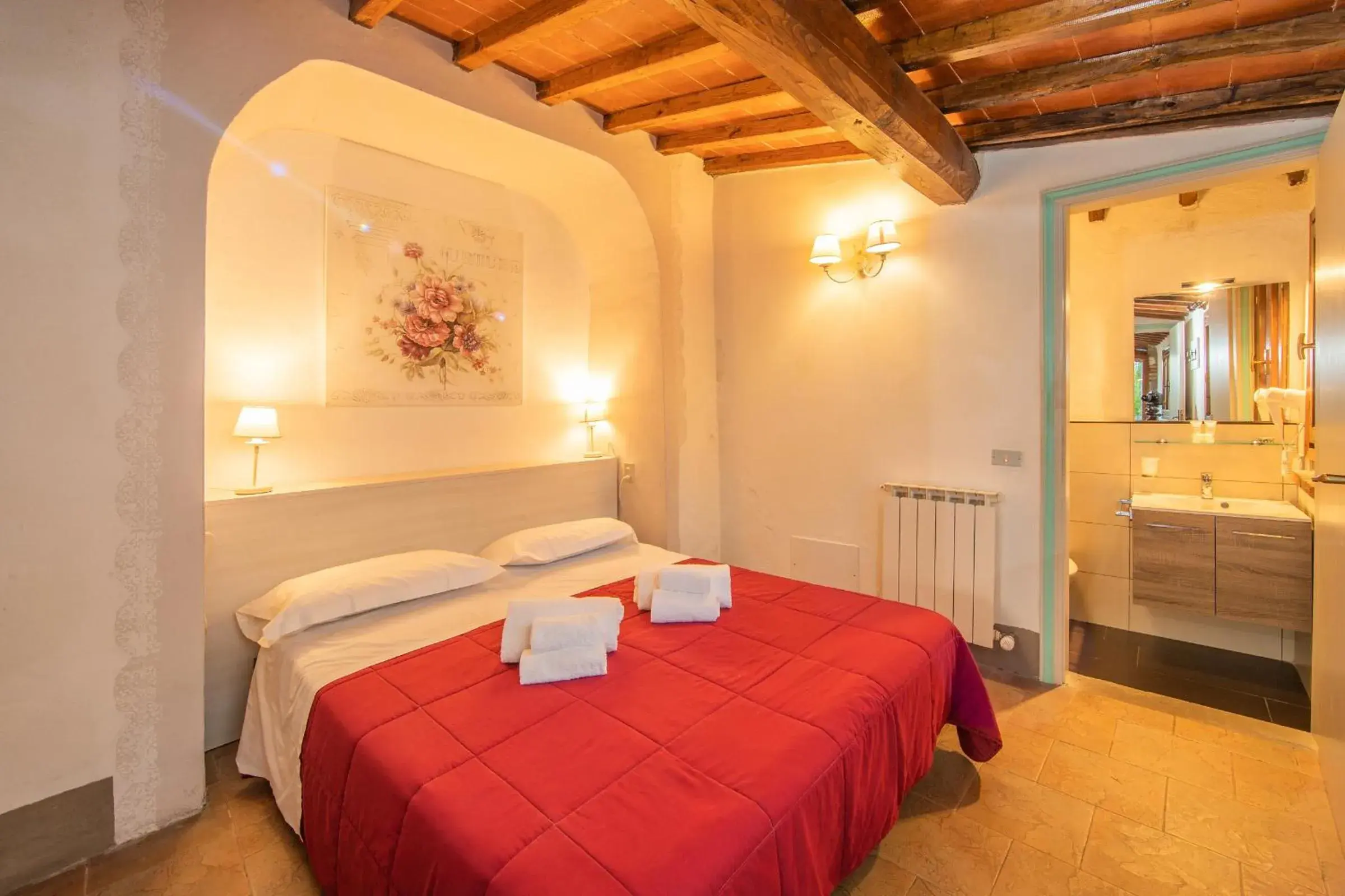 Bedroom, Bed in hu Norcenni Girasole village Bedroom, Bed in hu Norcenni Girasole village