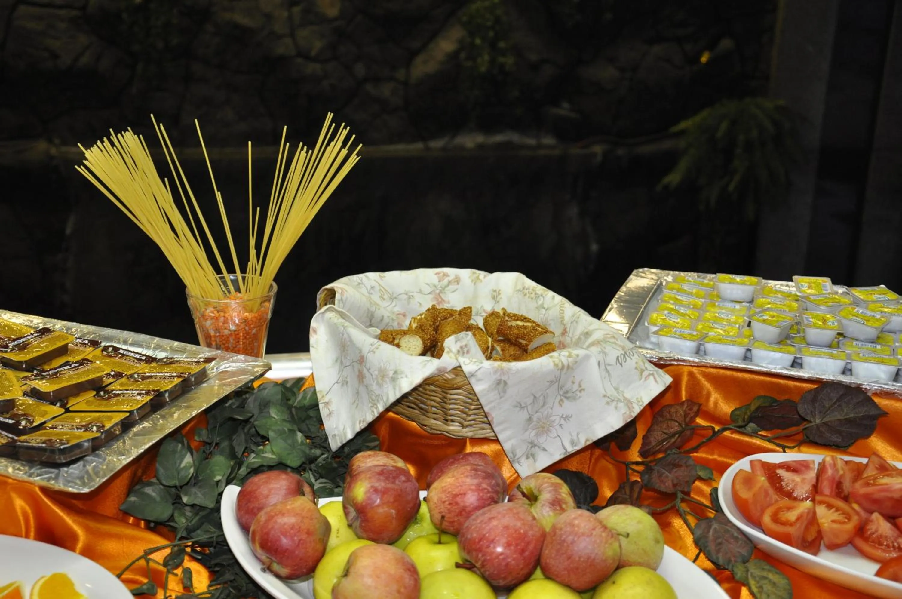 Buffet breakfast in Kayalar Hotel