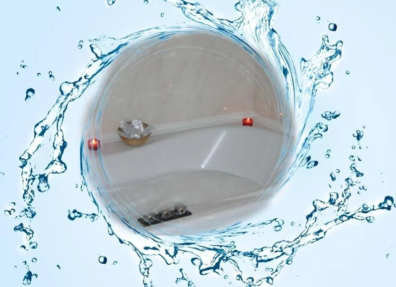 Bathroom in Hotel La Seu