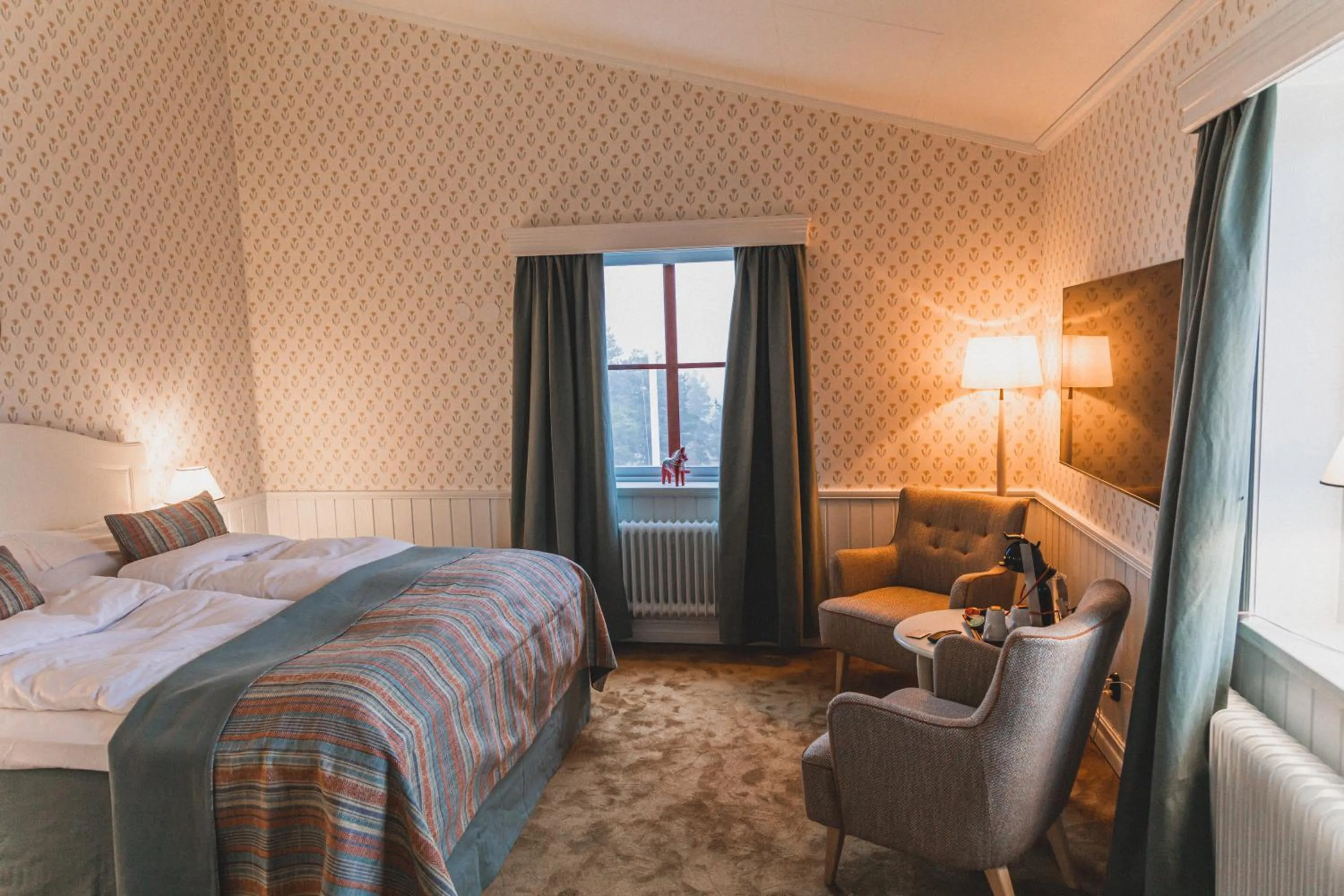 Property building, Bed in Gammelgården