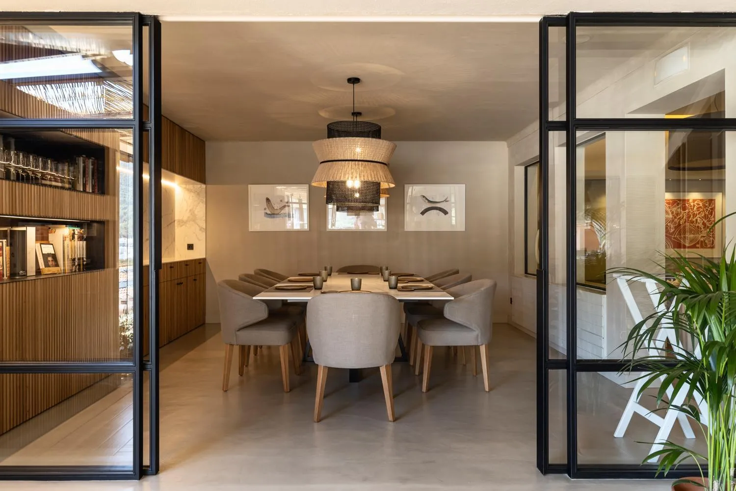 Dining area in Hotel Casamar