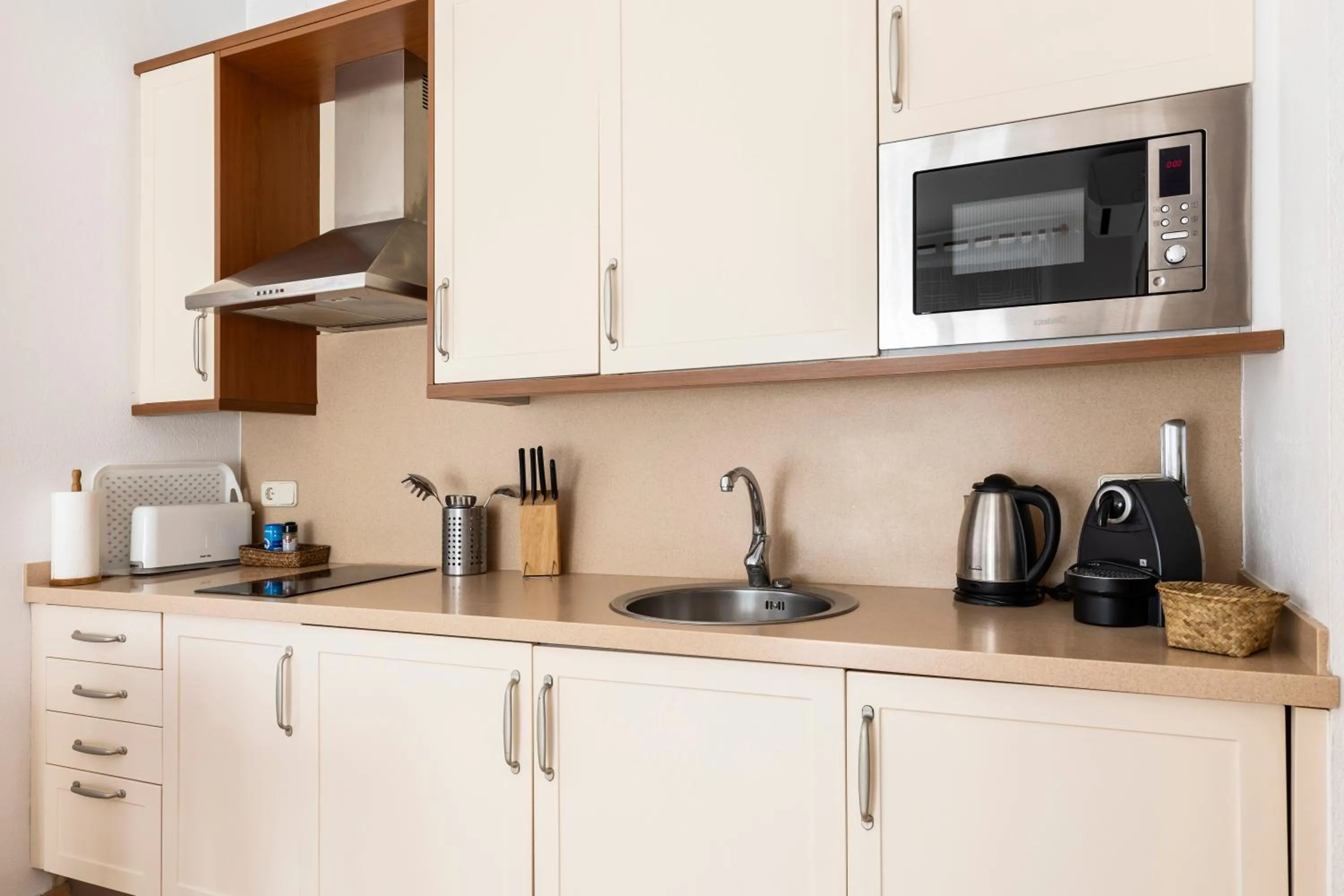 Kitchen or kitchenette in Hotel Casamar