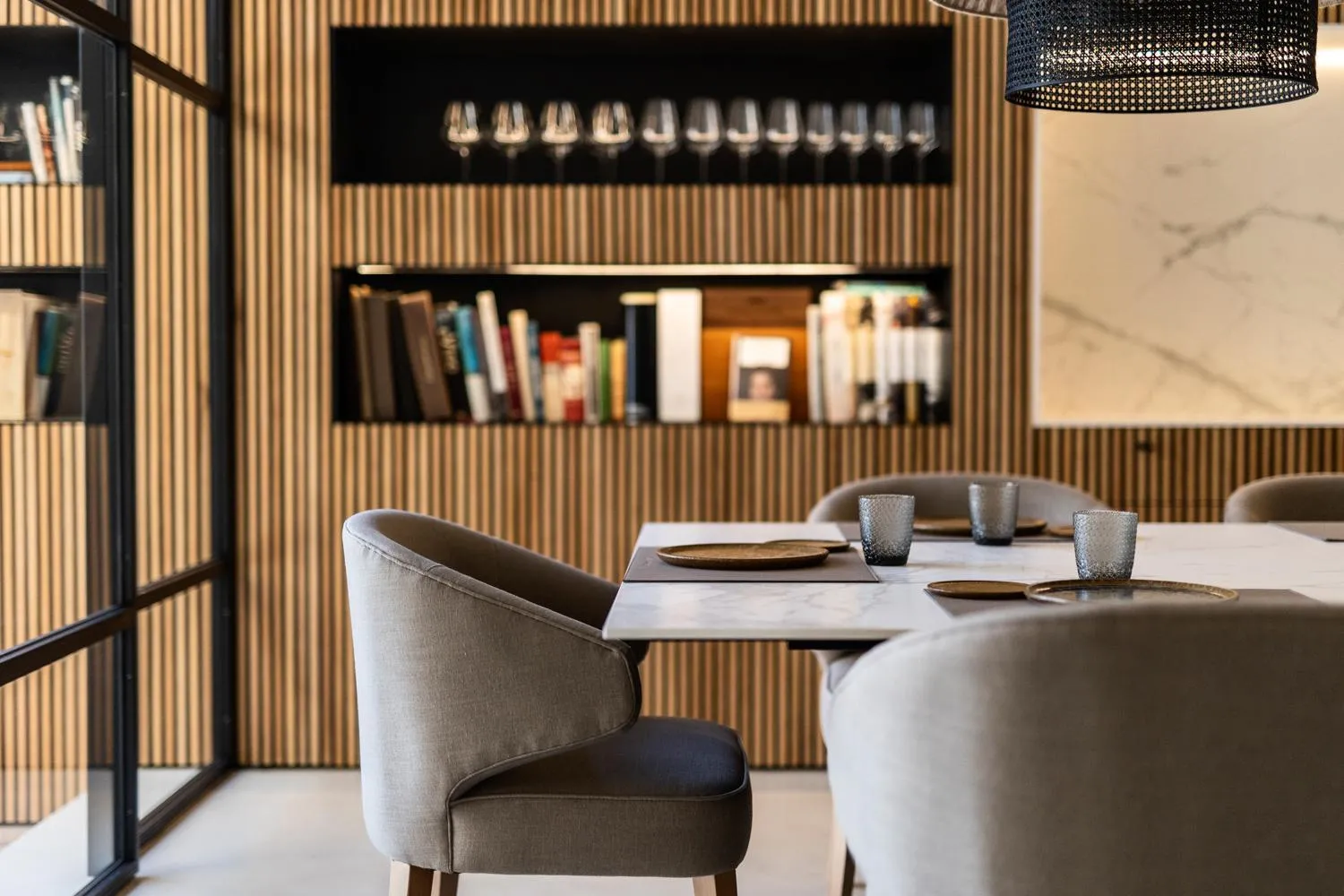 Seating area in Hotel Casamar