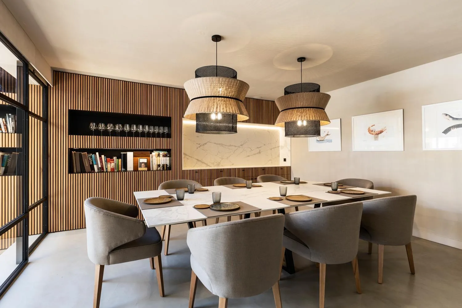 Dining area in Hotel Casamar