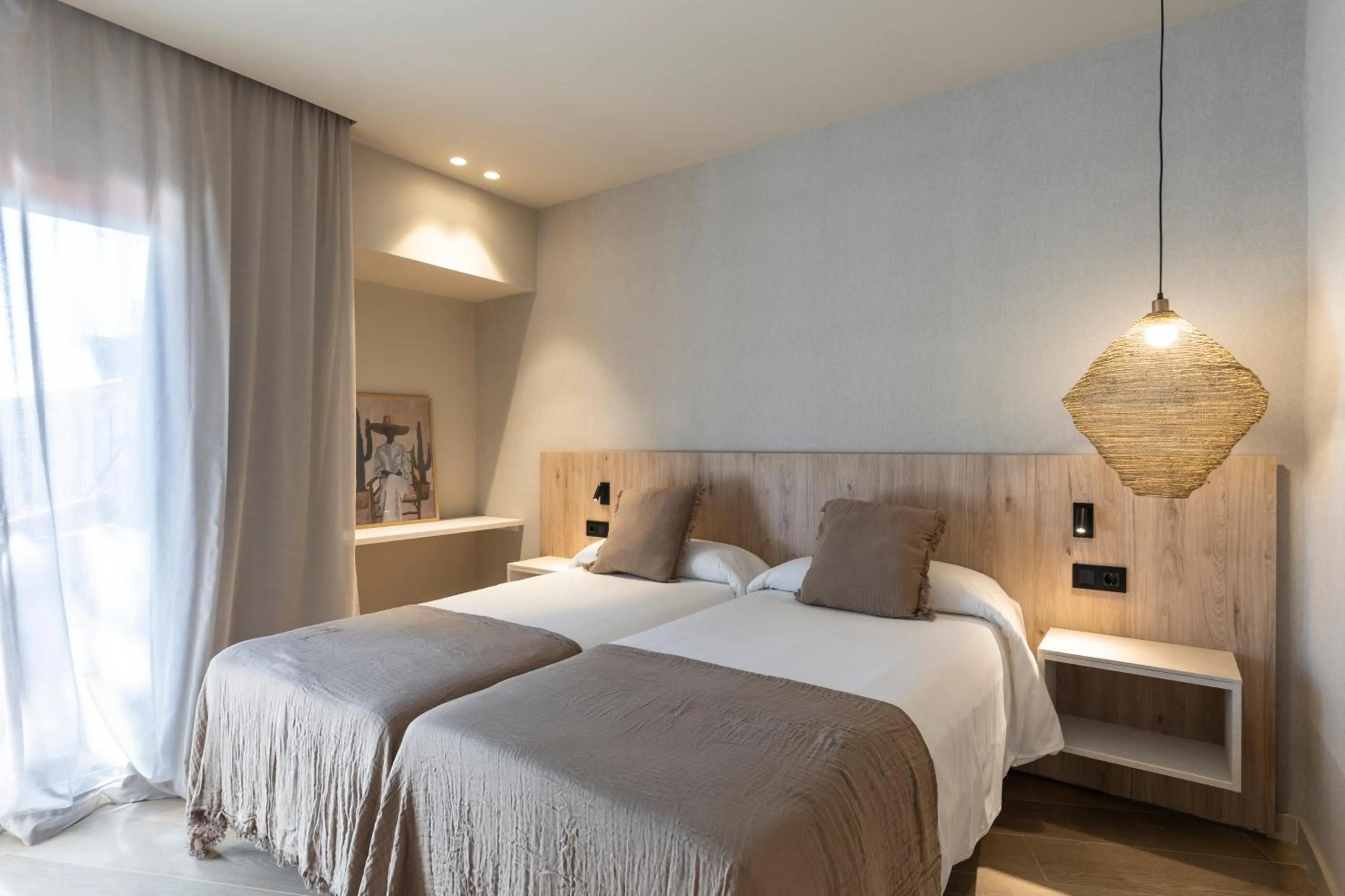 Bed in Hotel Casamar
