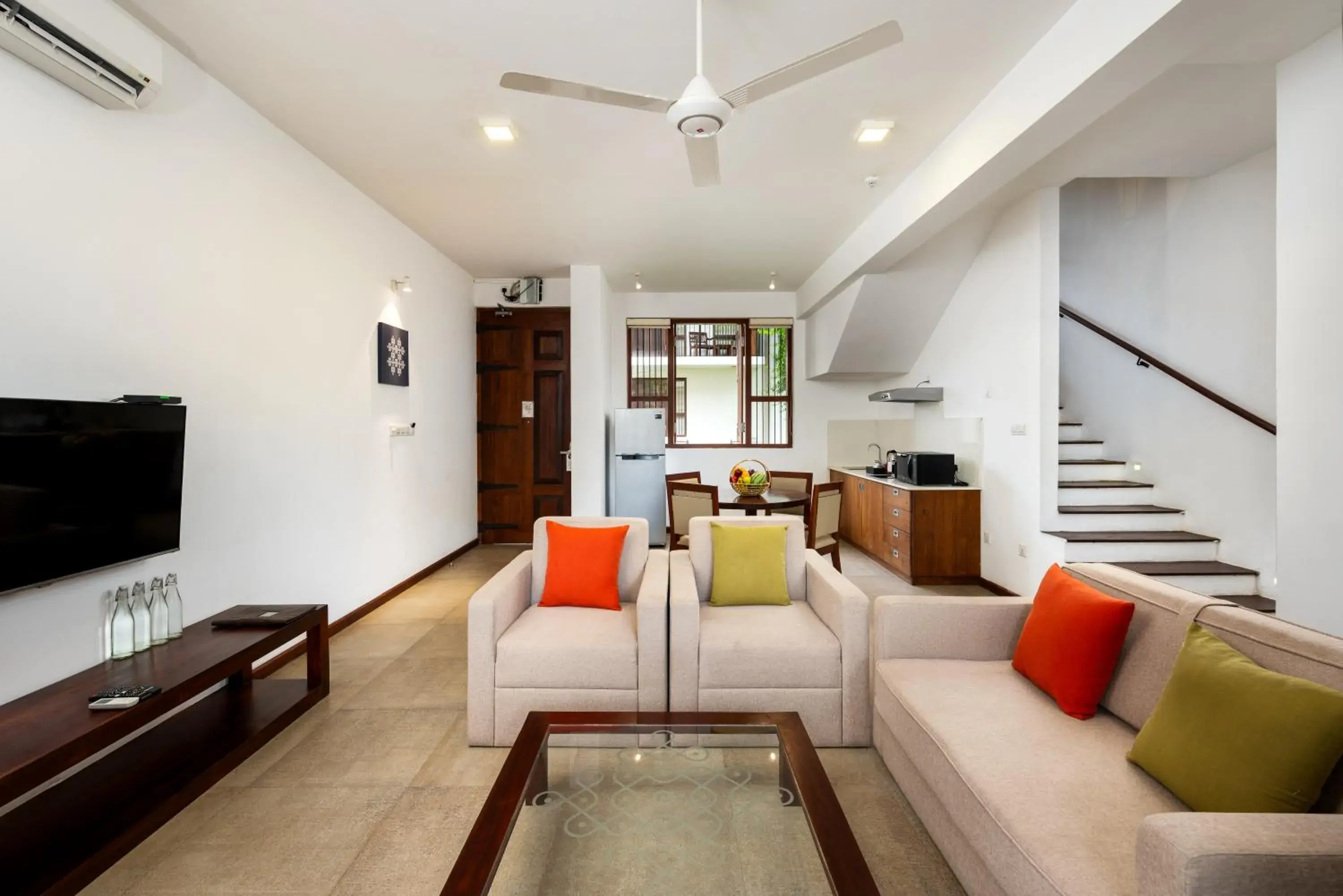 Two-Bedroom Luxury Suite with Jacuzzi, Kitchenette, Balcony & Terrace - single occupancy in The Thinnai Hotel - Jaffna Two-Bedroom Luxury Suite with Jacuzzi, Kitchenette, Balcony & Terrace - single occupancy in The Thinnai Hotel - Jaffna