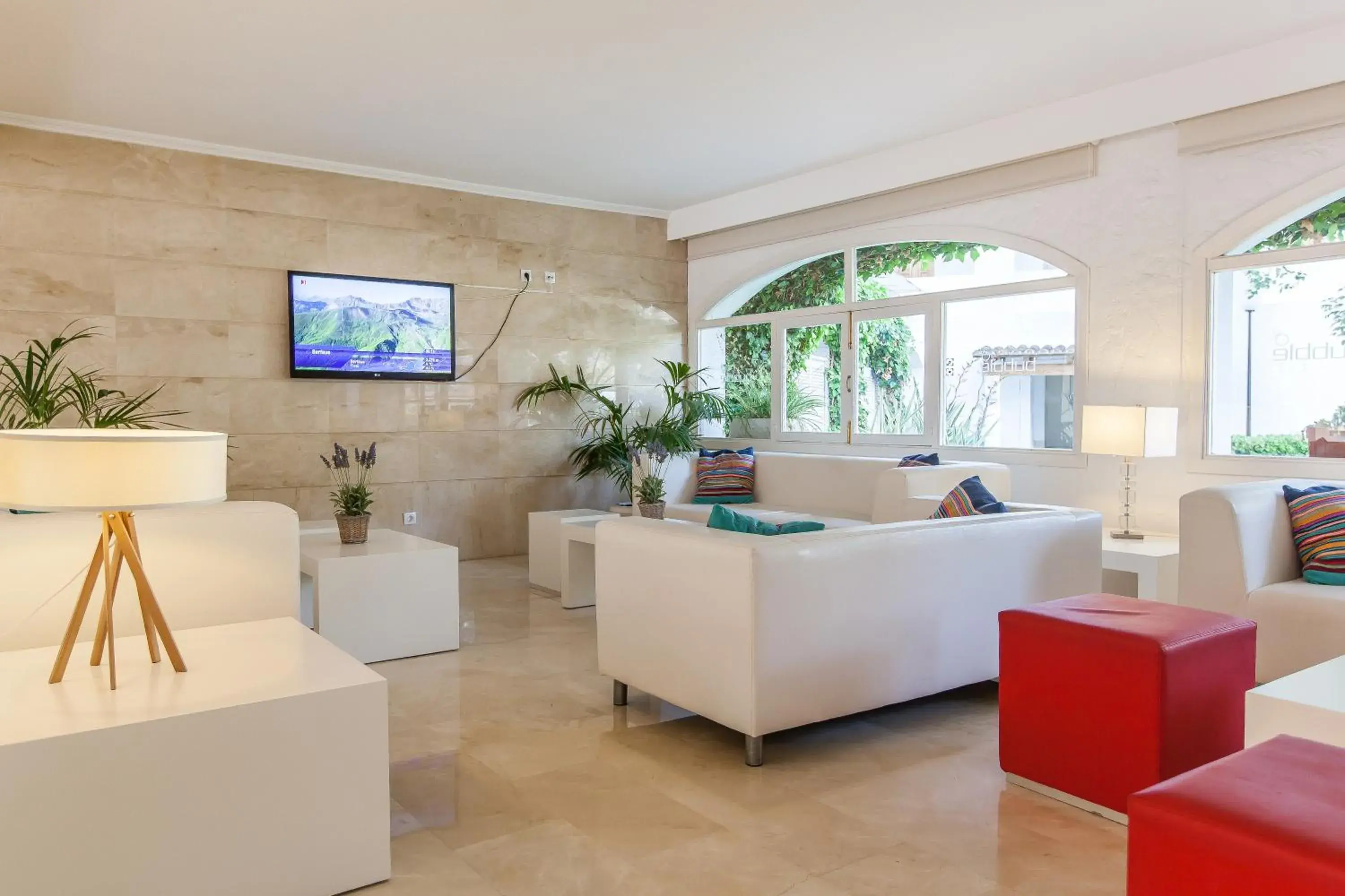 Lounge or bar in Sol de Alcudia Apartamentos Lounge or bar in Sol de Alcudia Apartamentos