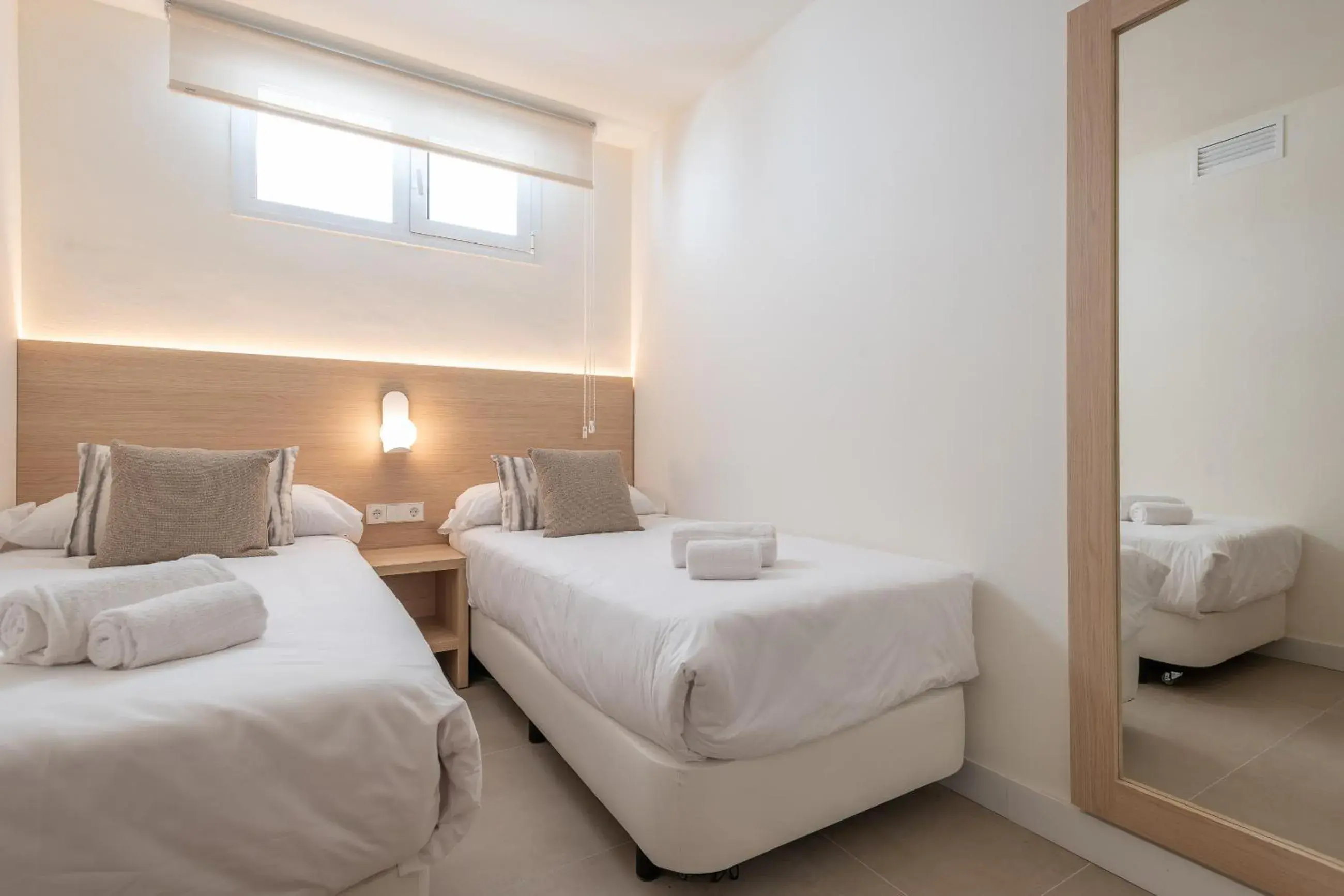 Bed in Sol de Alcudia Apartamentos Bed in Sol de Alcudia Apartamentos