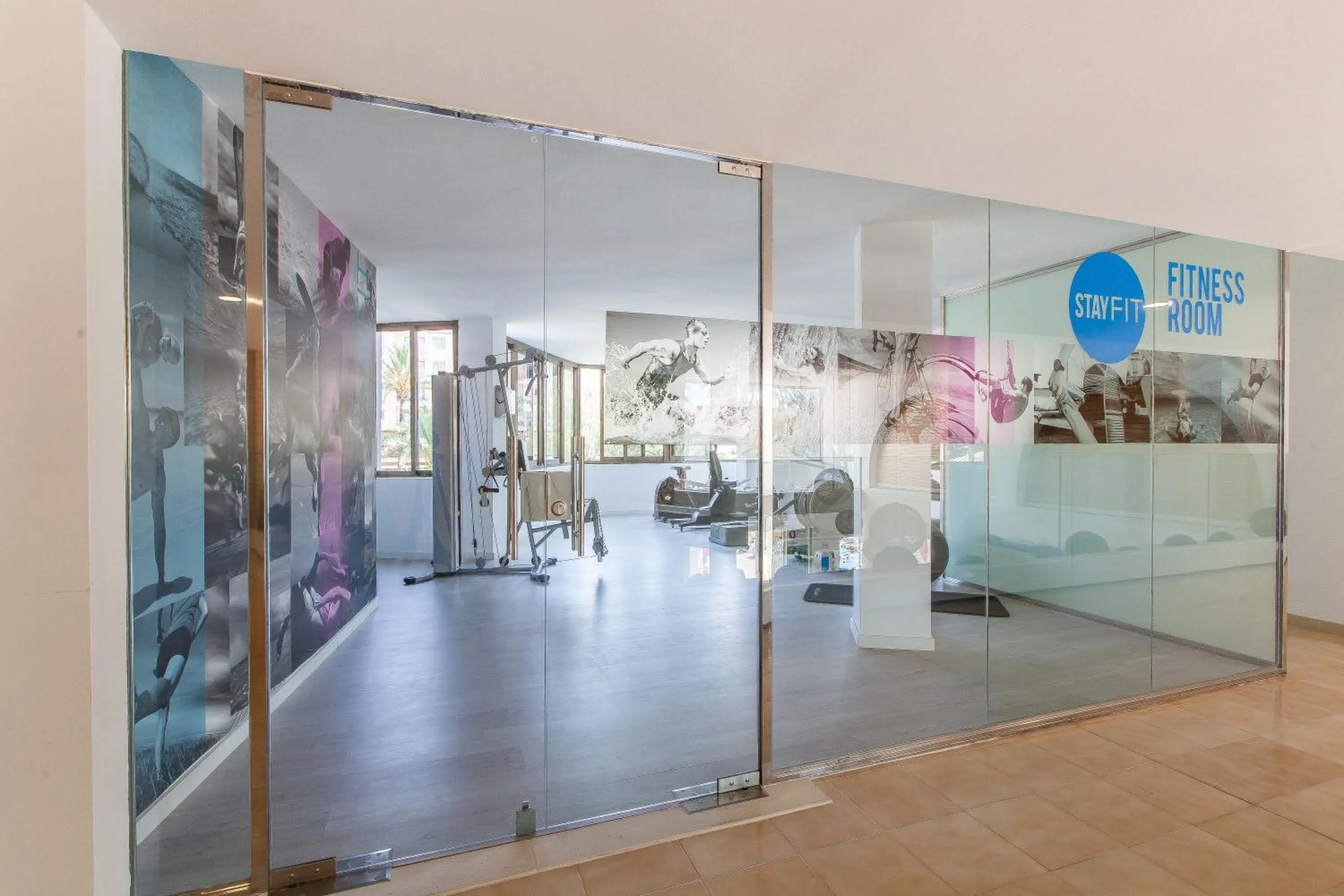 Fitness centre/facilities in Sol de Alcudia Apartamentos