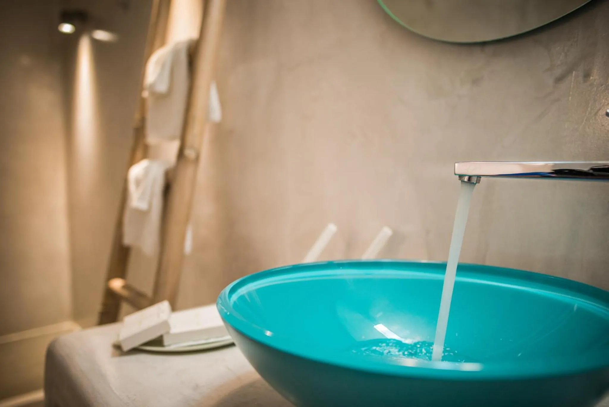 Bathroom in Angel Luxury Suites
