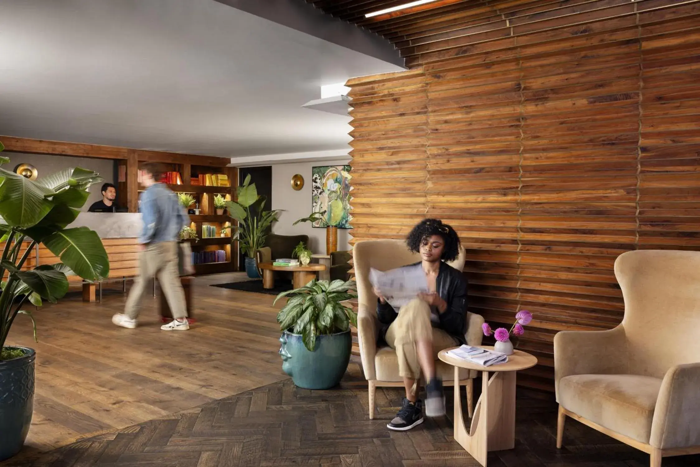 Lobby or reception in Arlo Williamsburg Lobby or reception in Arlo Williamsburg