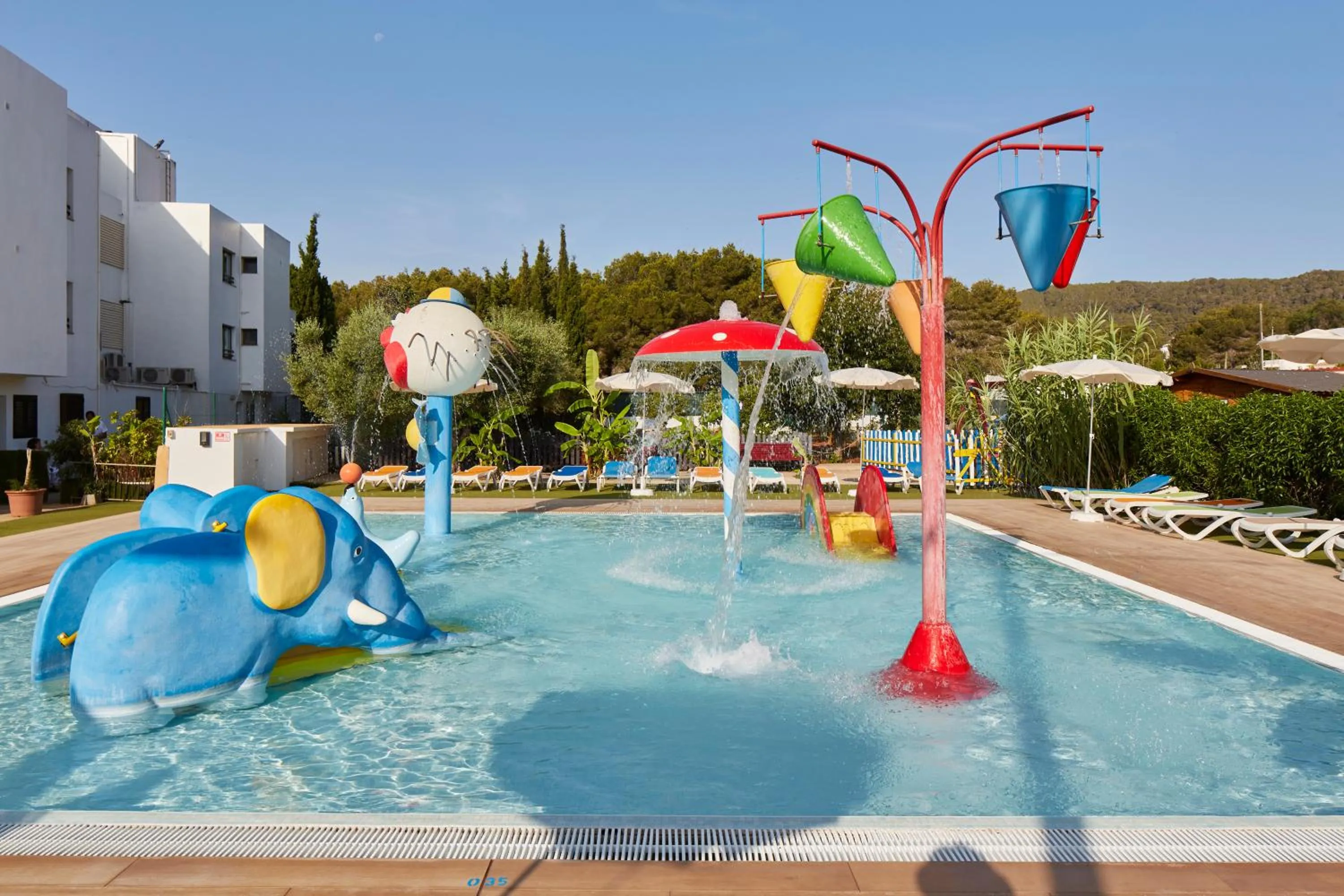 Aqua park in Invisa Hotel Casa Luis