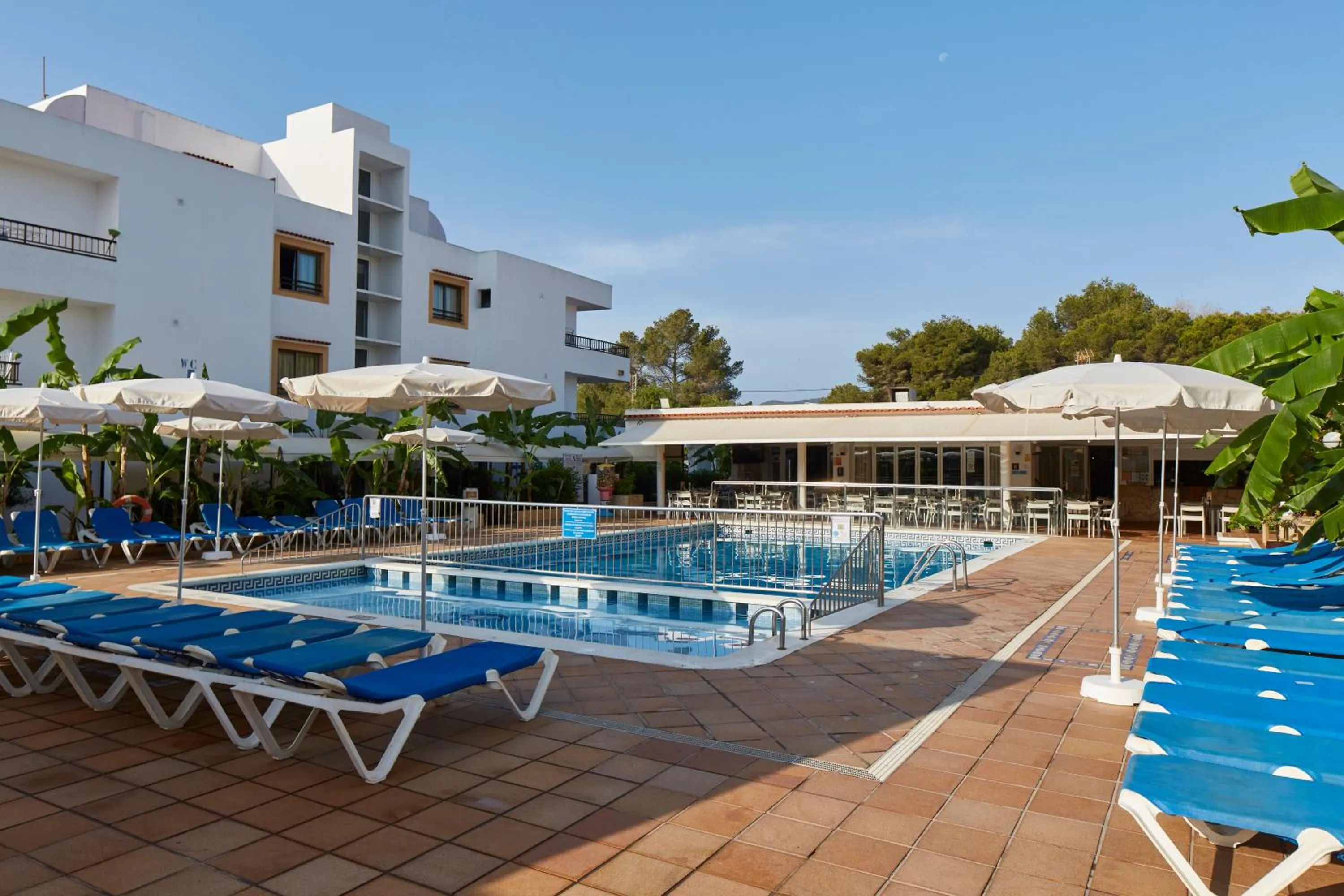 Pool view in Invisa Hotel Casa Luis