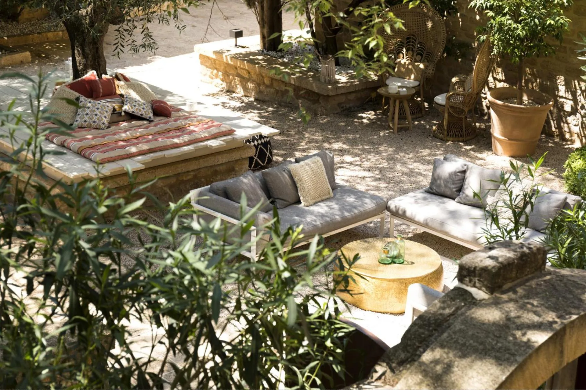 Garden in Le Vieux Castillon