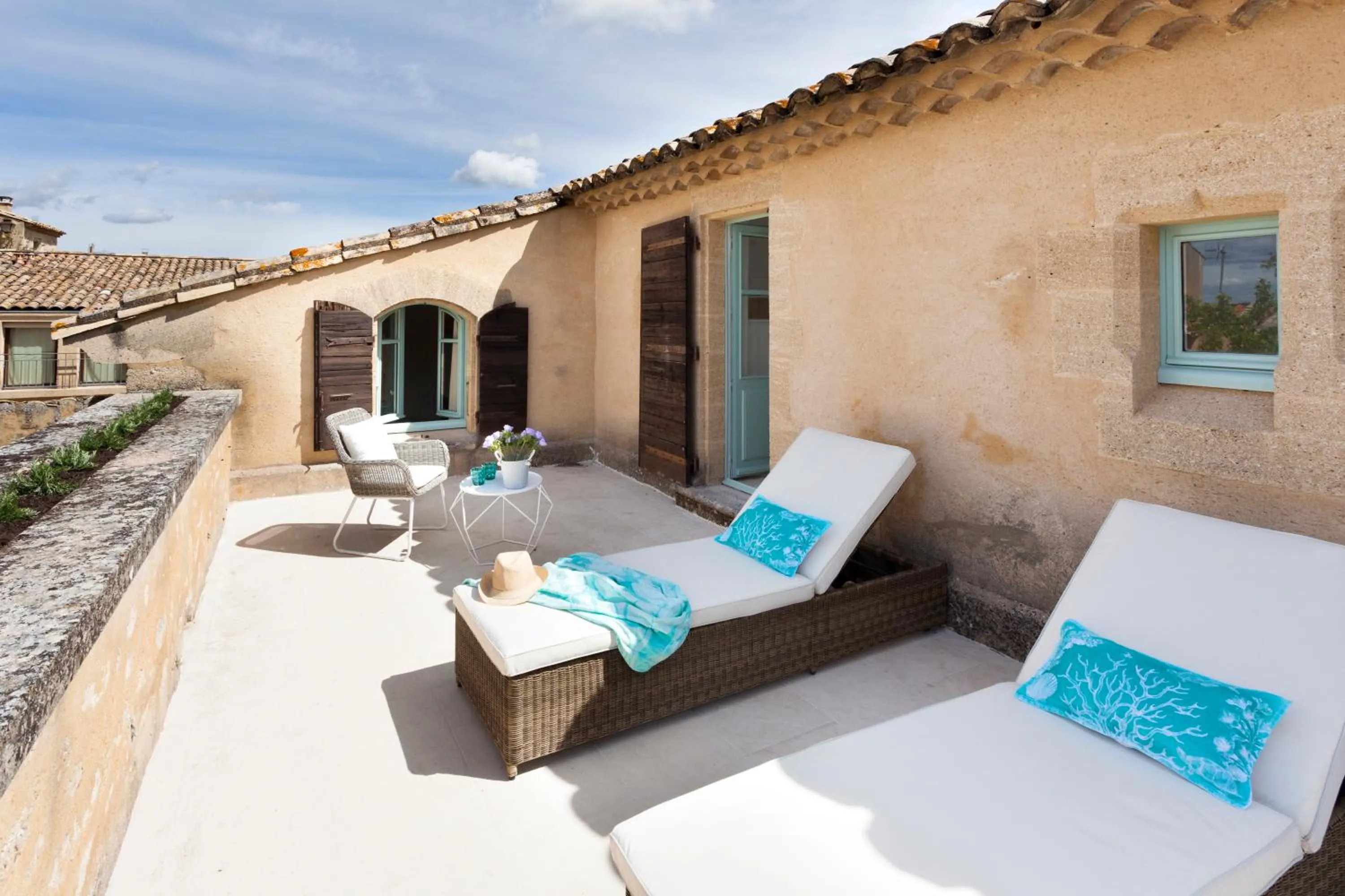 Balcony/Terrace in Le Vieux Castillon