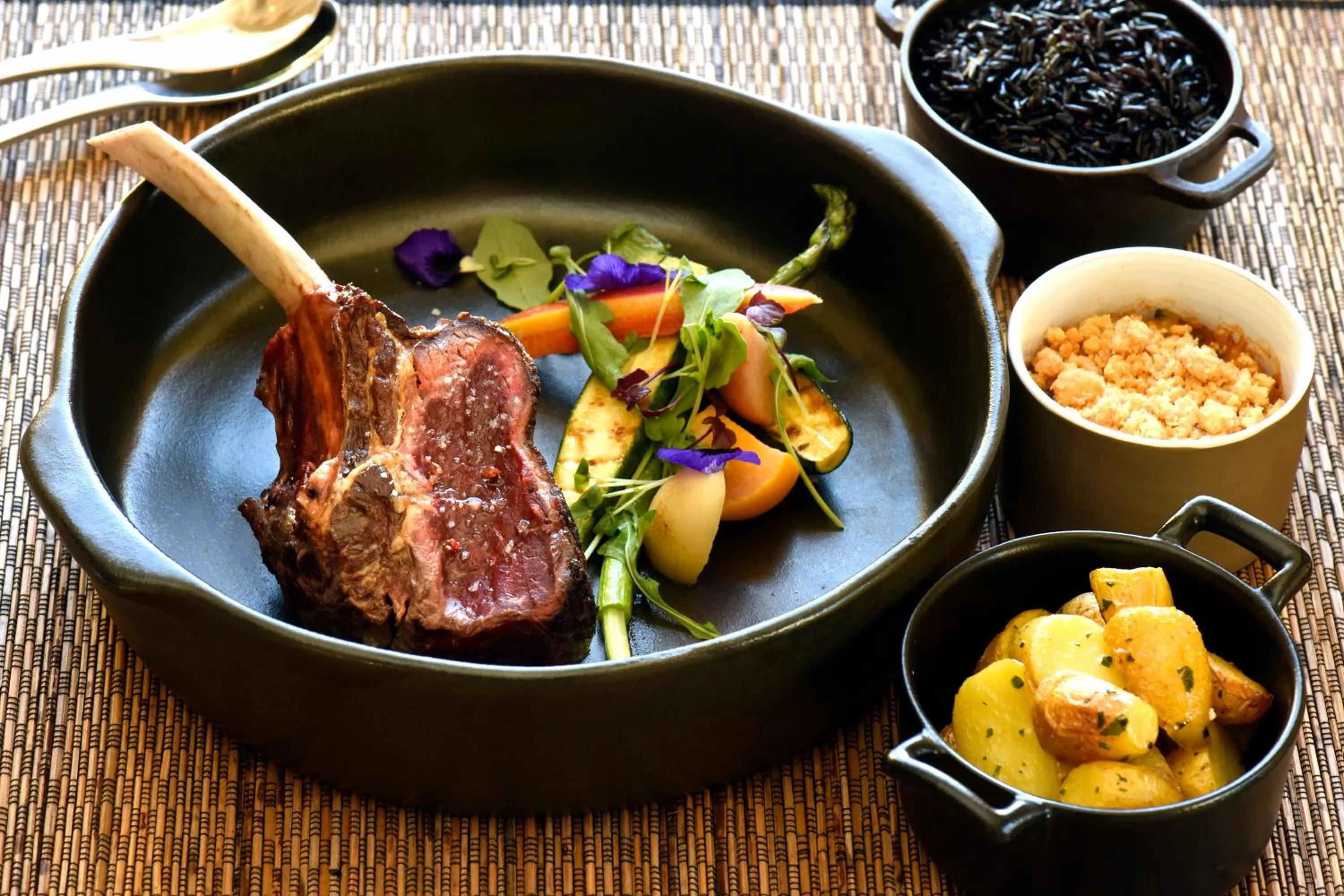 Dinner in Le Vieux Castillon