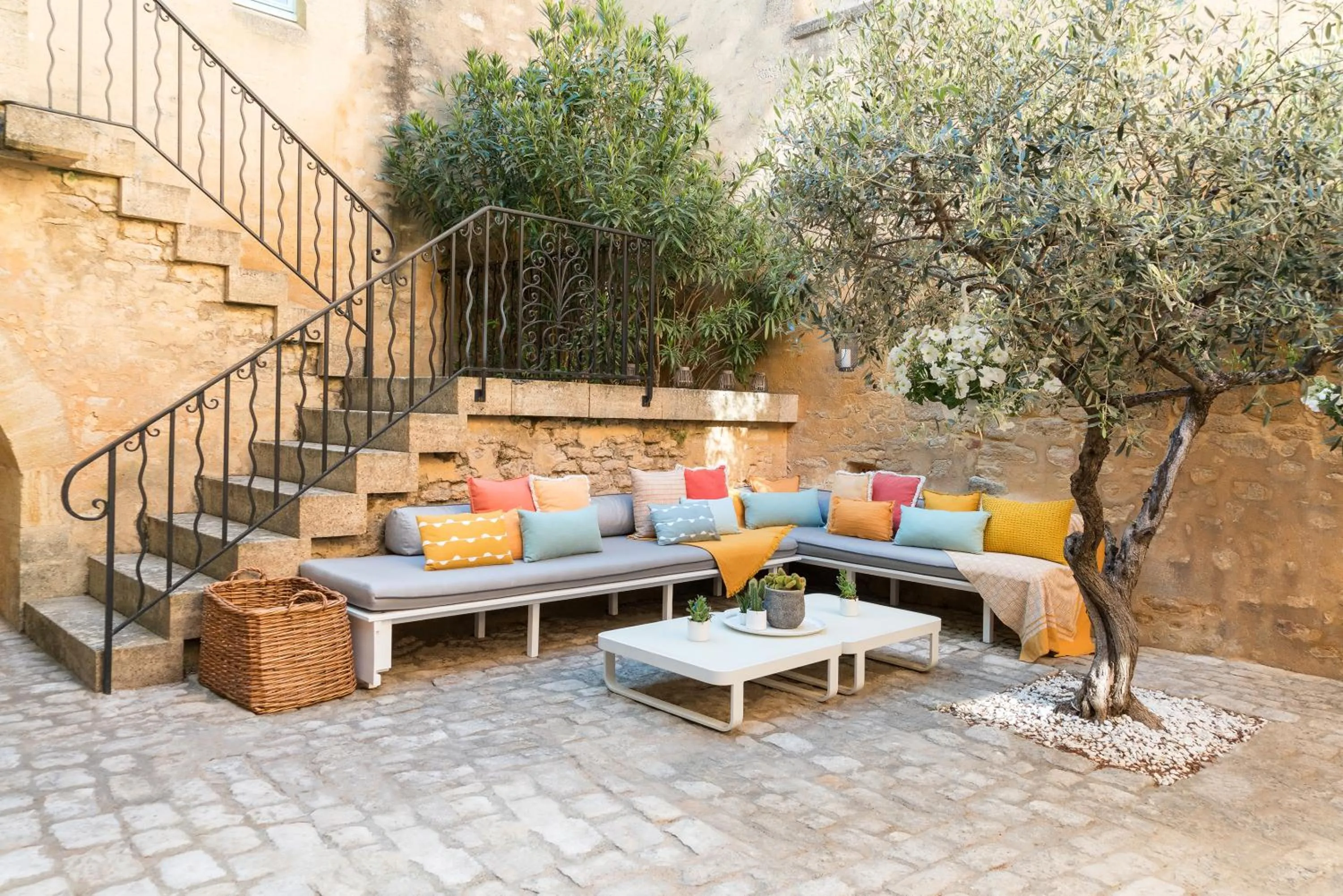 Patio in Le Vieux Castillon