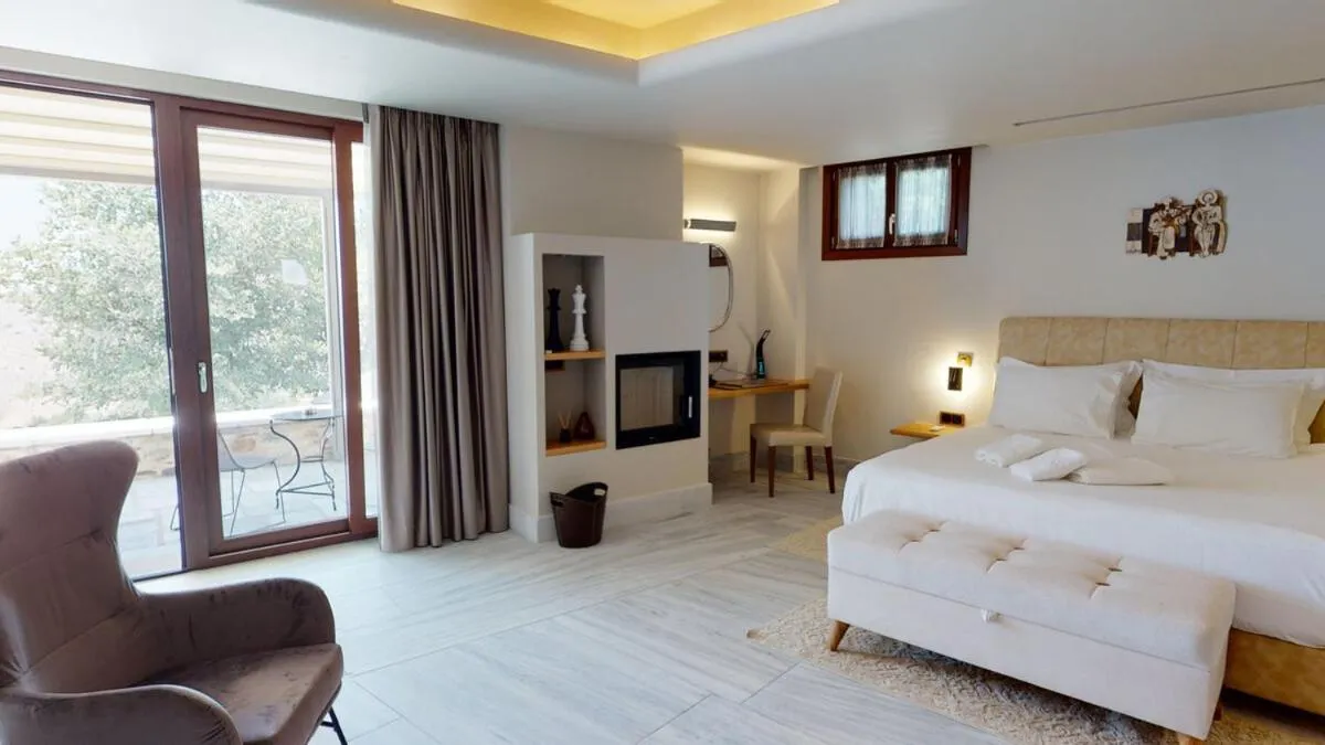 Bed in Valeni Boutique Hotel & Spa