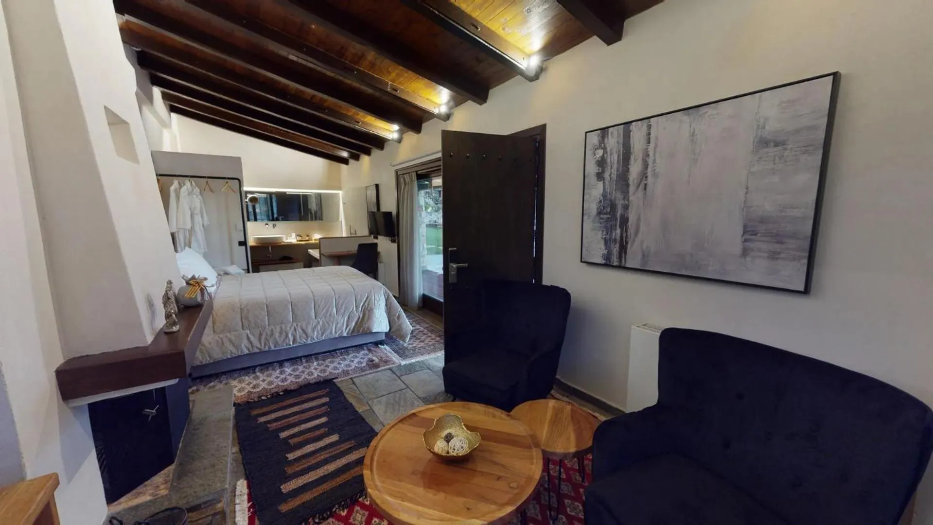 Bed in Valeni Boutique Hotel & Spa