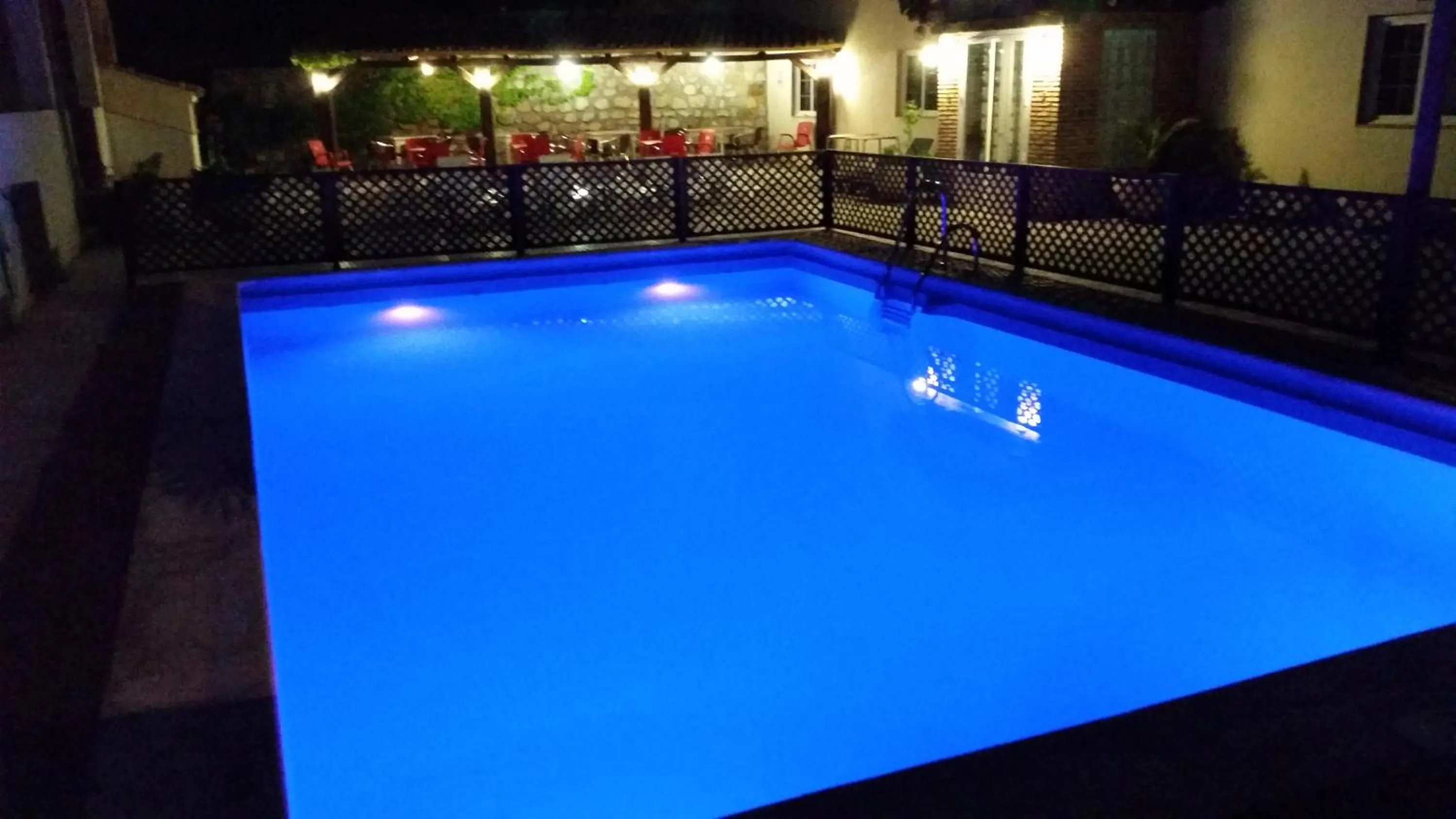Pool view in Hotel Balcón de Cazorla