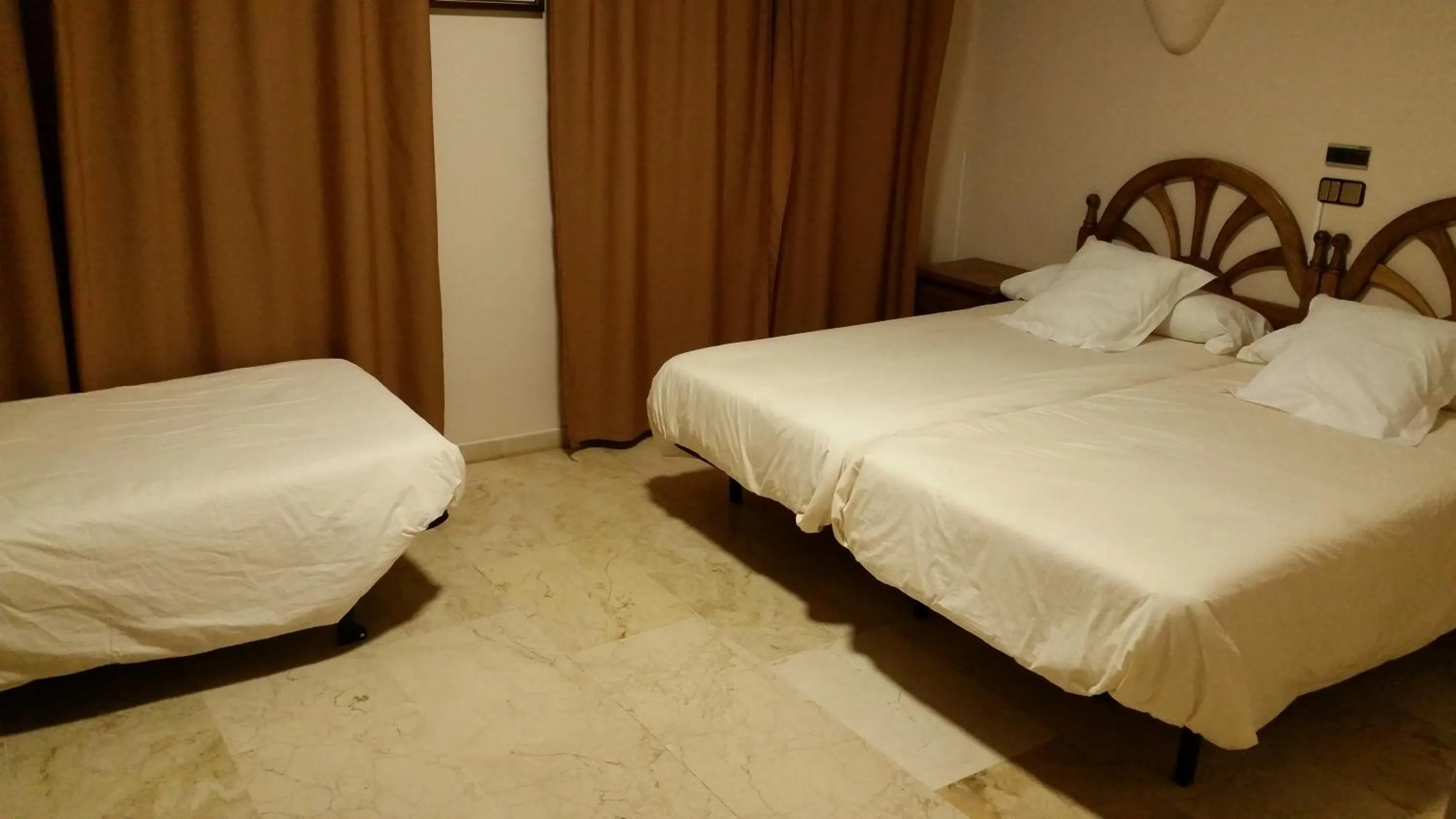 Bed in Hotel Balcón de Cazorla