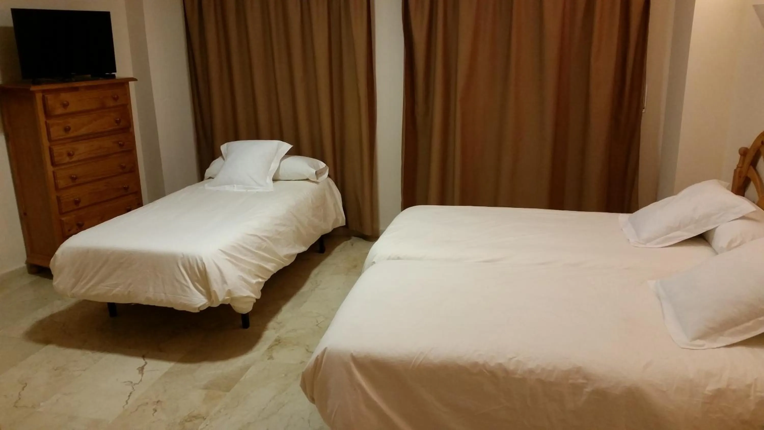 Bed in Hotel Balcón de Cazorla