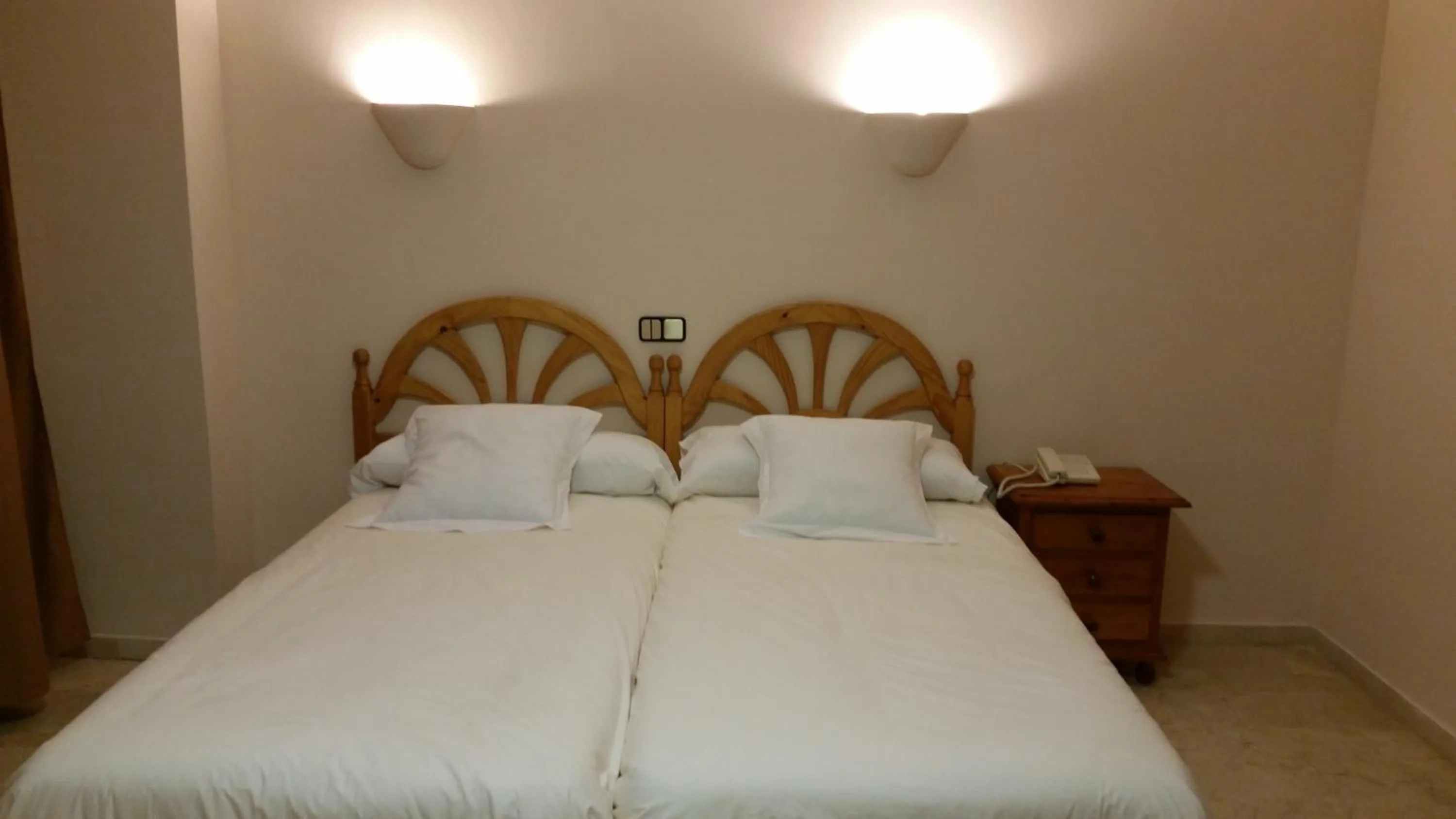 Bed in Hotel Balcón de Cazorla
