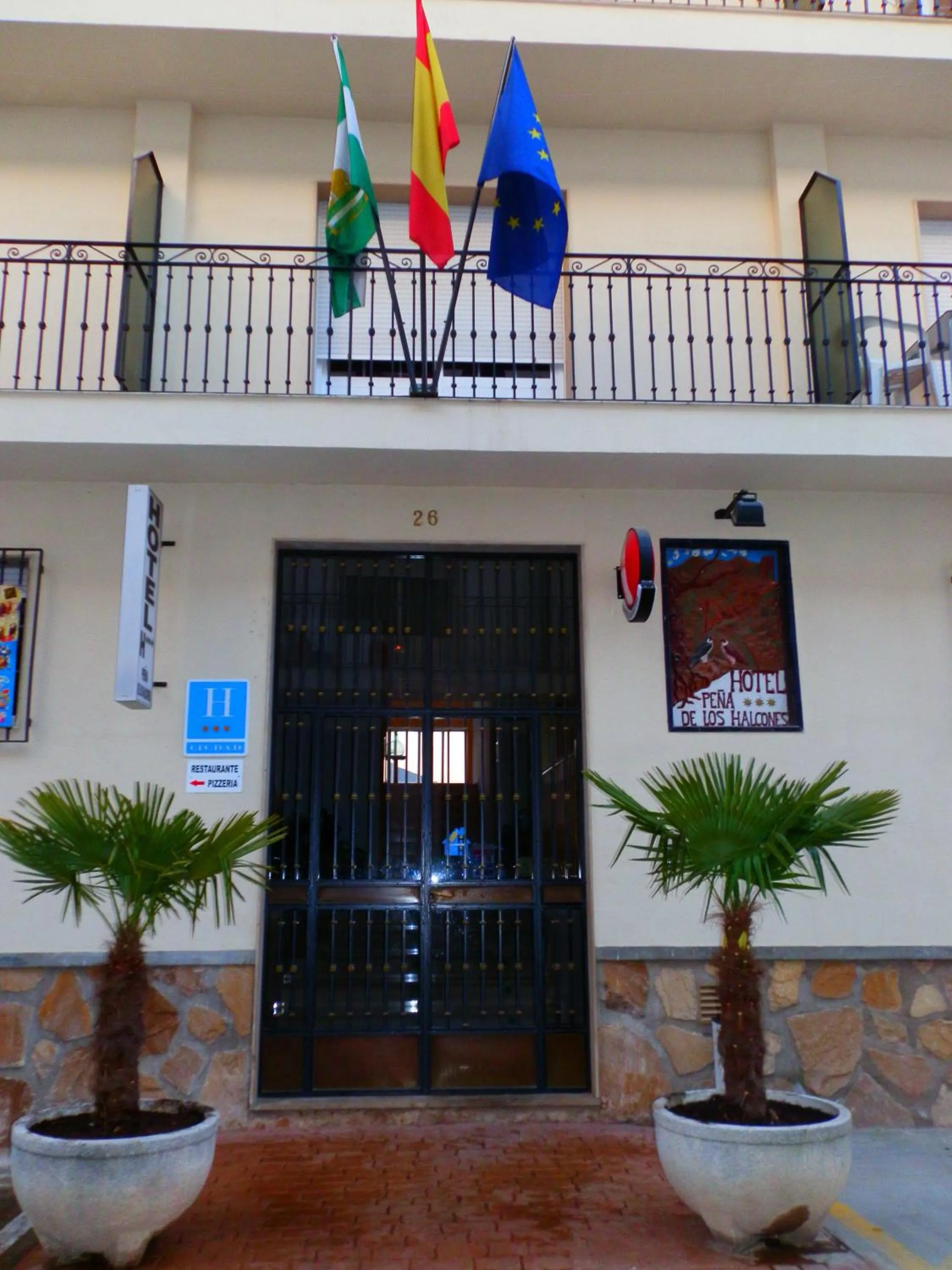 Facade/entrance in Hotel Balcón de Cazorla